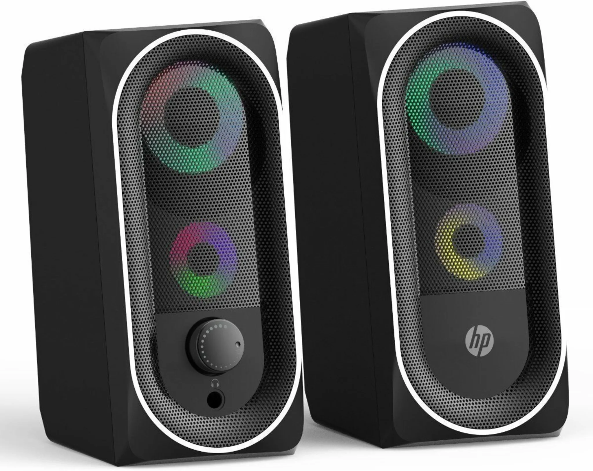 Imagen 4 de Parlantes HP DHE-6001, RGB 2x 3W RMS Conector 3.5mm USB (alimentación)