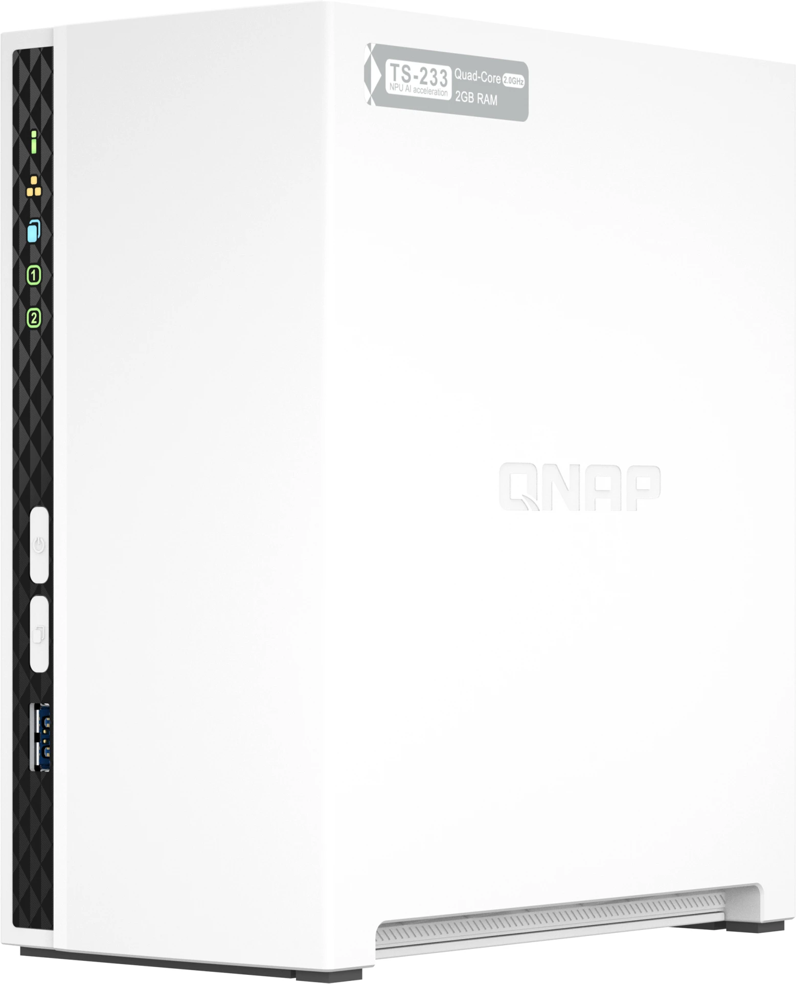 Imagen 6 de Servidor NAS QNAP TS-233 ARM Cortex A55 RAM2GB Admite 2*3.5" SATA Tore