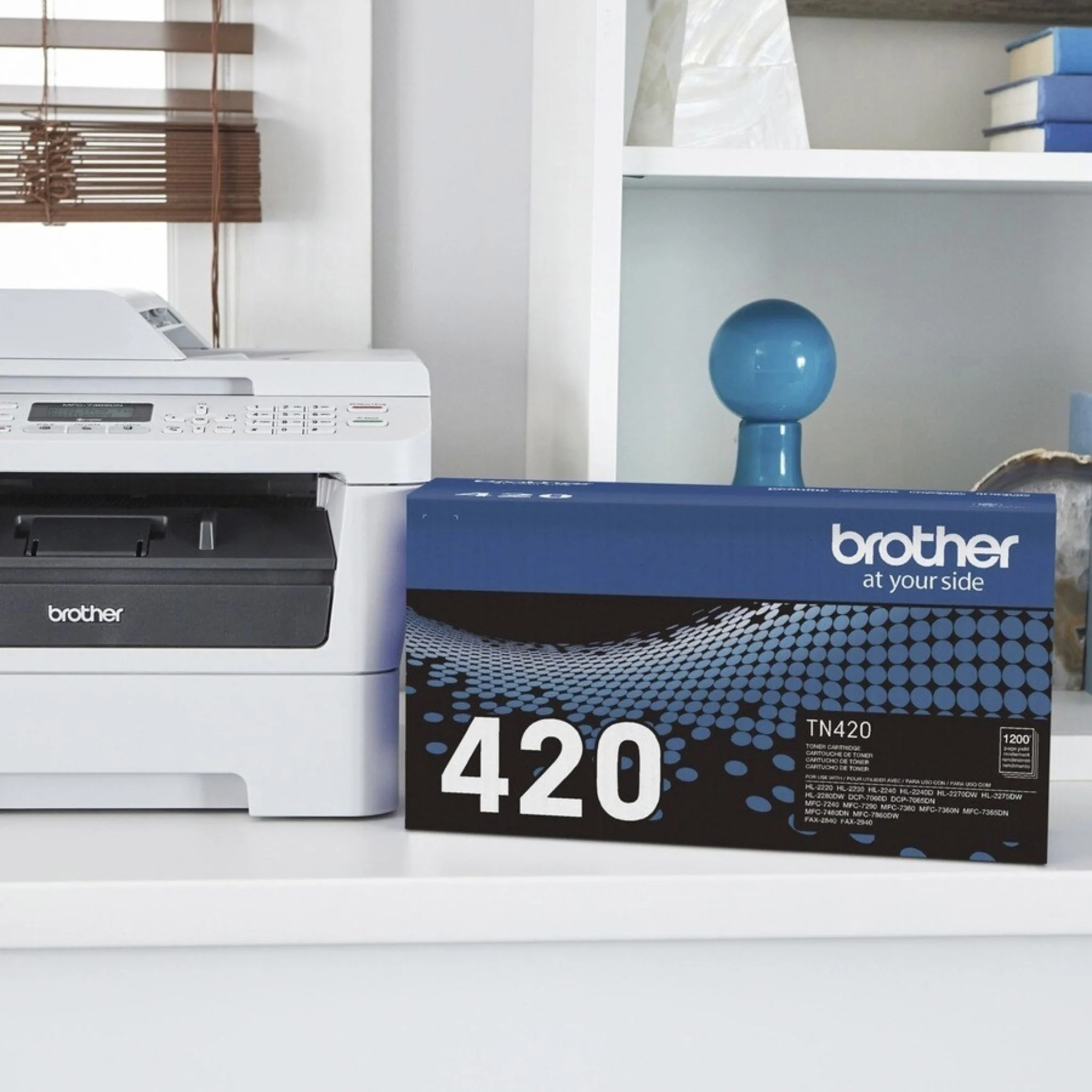 Imagen 3 de Toner Brother TN-420 Negro para Impr Láser HL-2270DW-HL2240, 1200 Pag. 