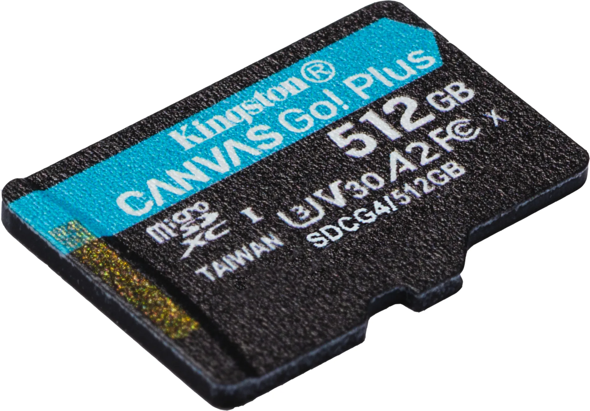 Imagen 3 de Memoria MicroSDXC 512GB Kingston Canvas Go Plus Cat10 UHS-I U3 V30 A2 Lec200MB/s