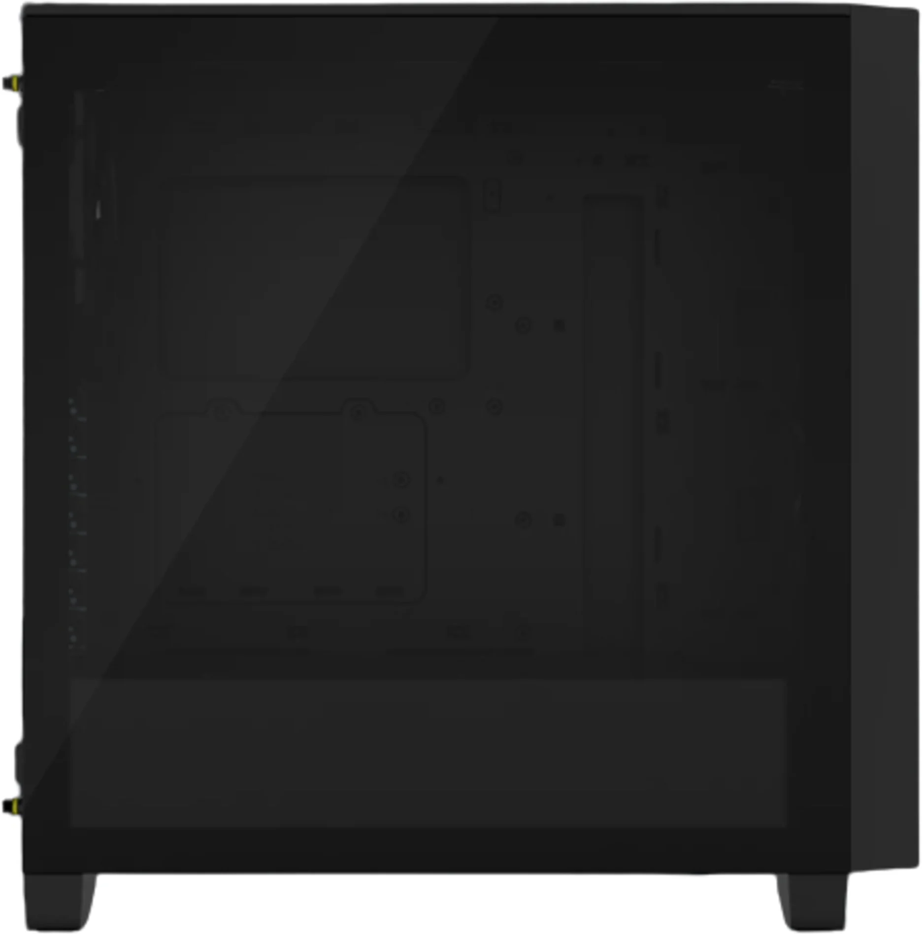 Imagen 12 de Gabinete Corsair 3000D AirFlow, Vidrio Templado 2*USB3.2 Aud/mic Black SinFuente