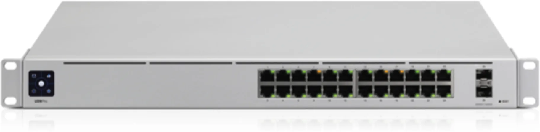 Imagen 0 de Switch Ubiquiti 24-Puertos Gbe 2*SFP+-10Gbe L2/L3 Requiere Cable Server 3200