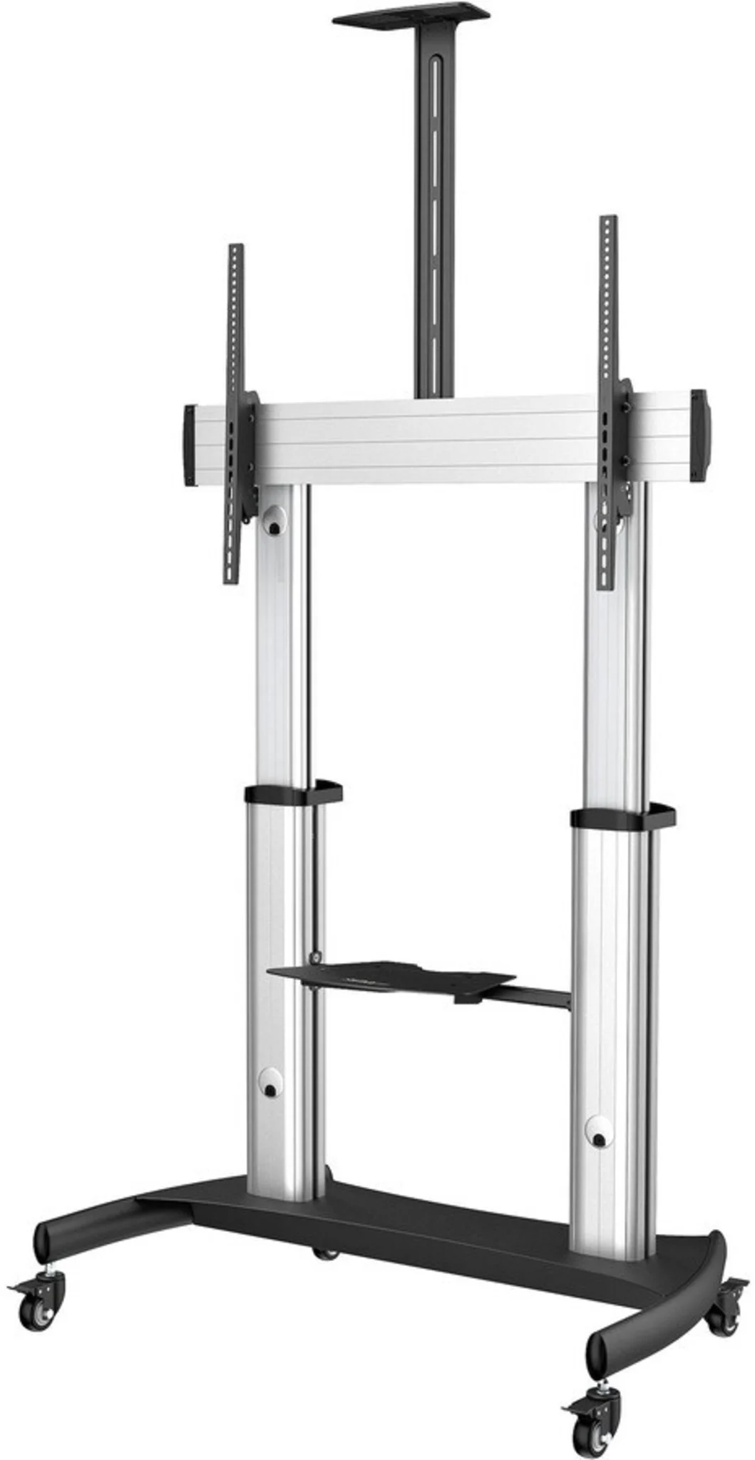 Imagen 0 de Soporte Pedestal para TV 60" a 100" hasta 100kg Carro móvil Ajustable c/ruedas