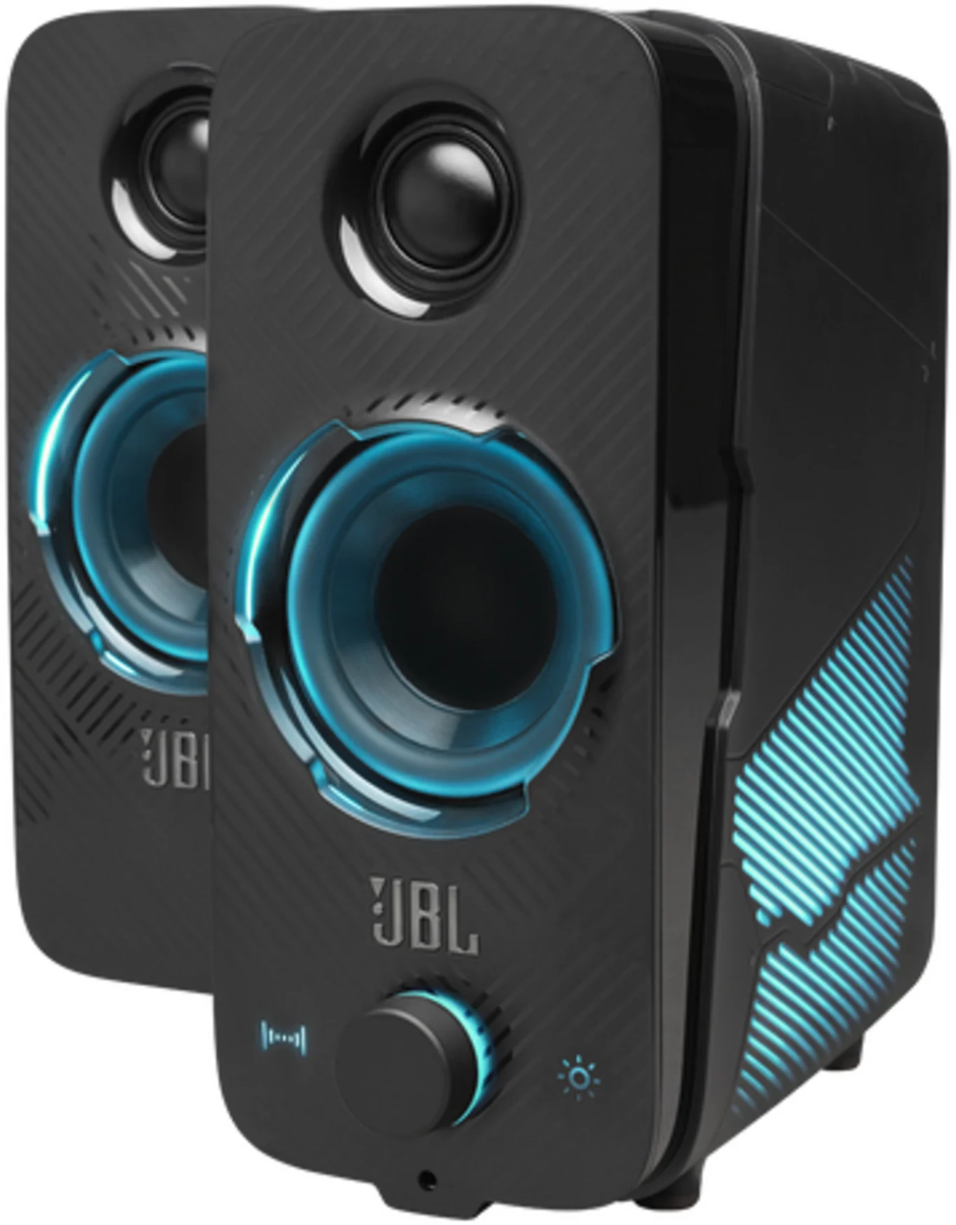 Imagen 4 de Parlantes 2.0 JBL Gamer Quantum Duo Dolby Digital Bluetooth 4.2 Negro