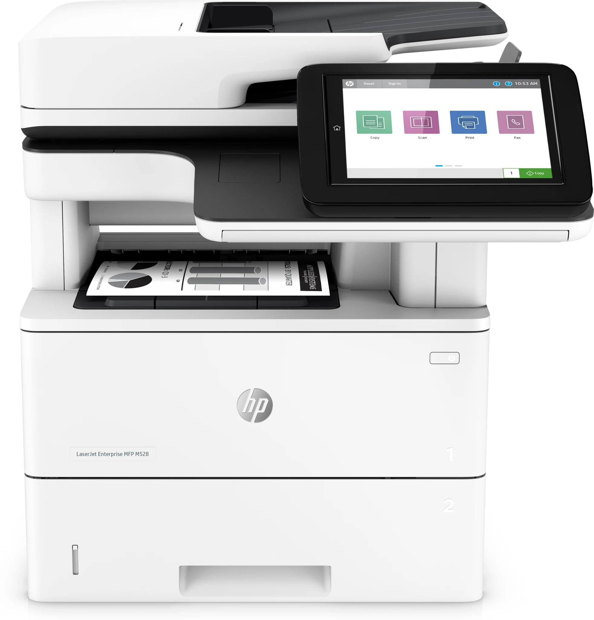 Imagen 0 de Impresora Multifunción HP LaserJet Enterprise MFP M528dn Láser Monocrómo LAN USB