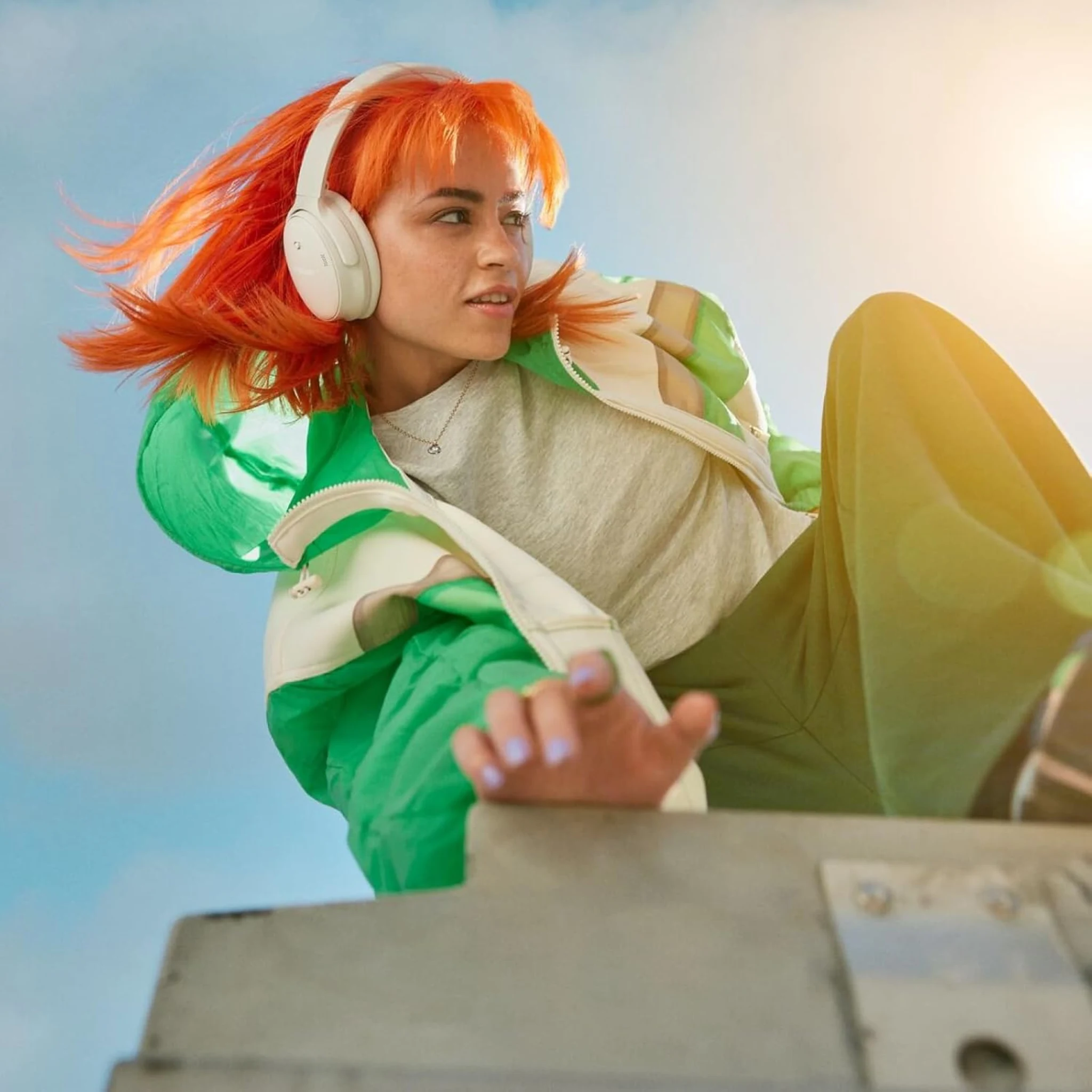 Imagen 1 de Audífonos Inalámbricos Bose QuietComfort OverEar c/Canc ruido Mic. BT White Smok