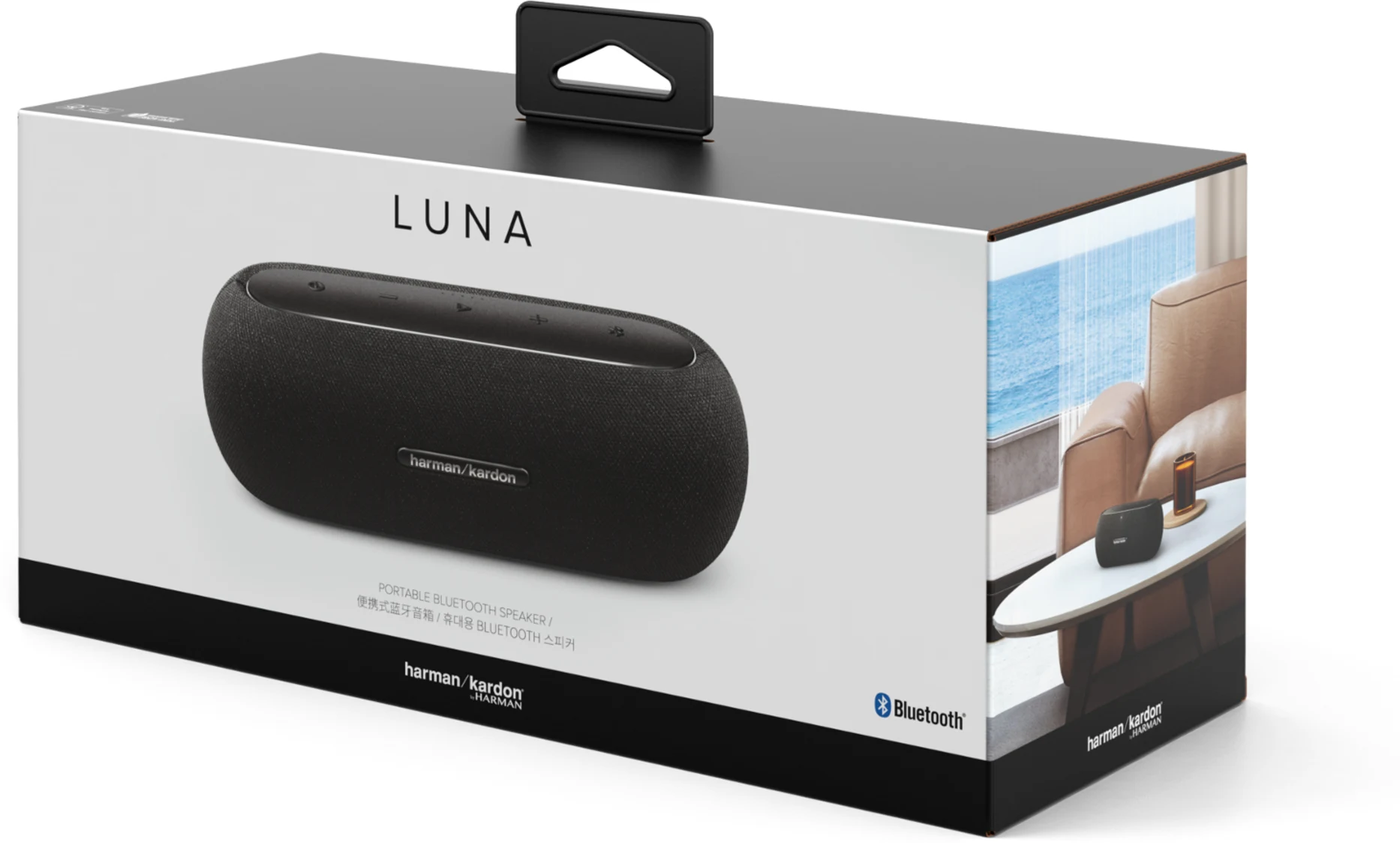 Imagen 8 de Parlante Portátil Harman Kardon Luna, IP67, batería 12Hrs, Bluetooth Color Negro