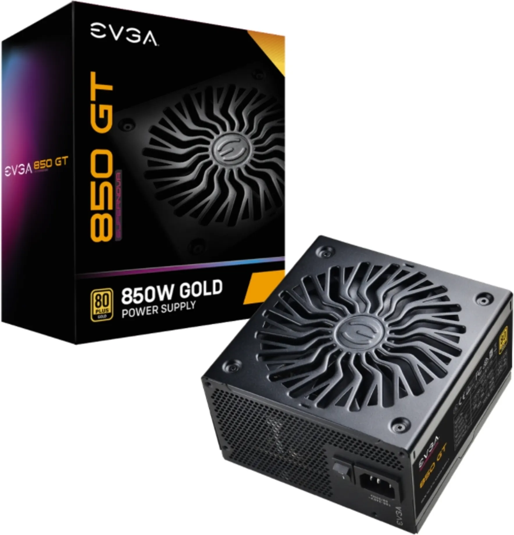 Imagen 0 de Fuente de Poder EVGA Supernova 850 GT, 850W 80 Plus Gold Modular Activo ATX Negr