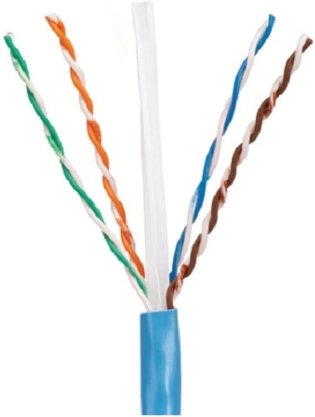 Imagen 0 de Cable U/UTP LSZH Categoria 6 4 Pares 23 AWG AZUL x Metro