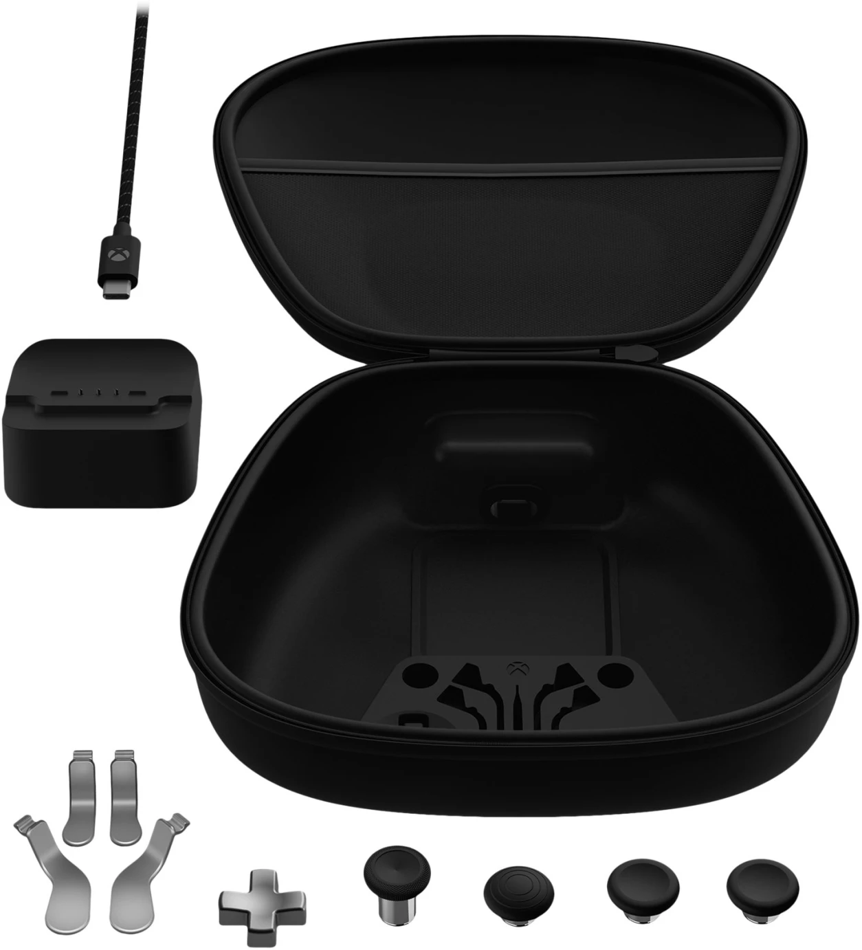 Imagen 1 de Pack Completo de Componentes para Control Microsoft Xbox Elite Series 2, Negro