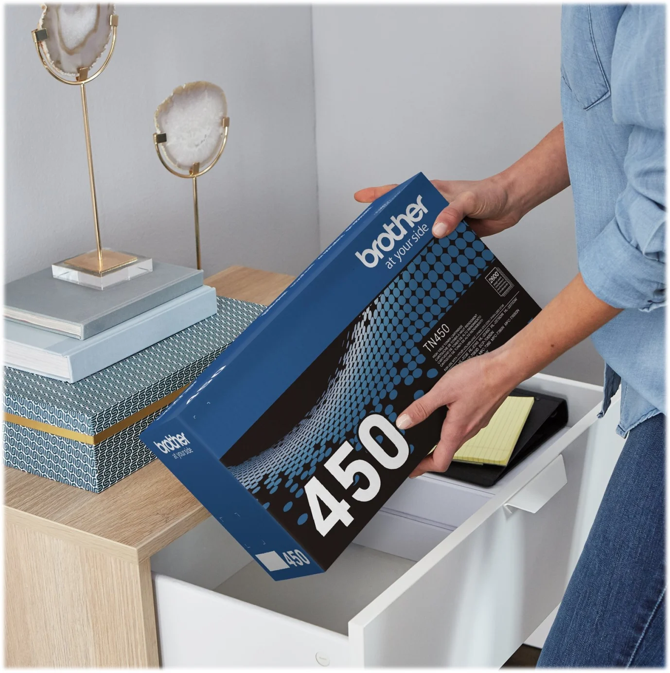 Imagen 8 de Toner Brother TN-450 Negro para MFC7360N/7460DN/7860DW DCP7060D/7065DN, 2600 Pág