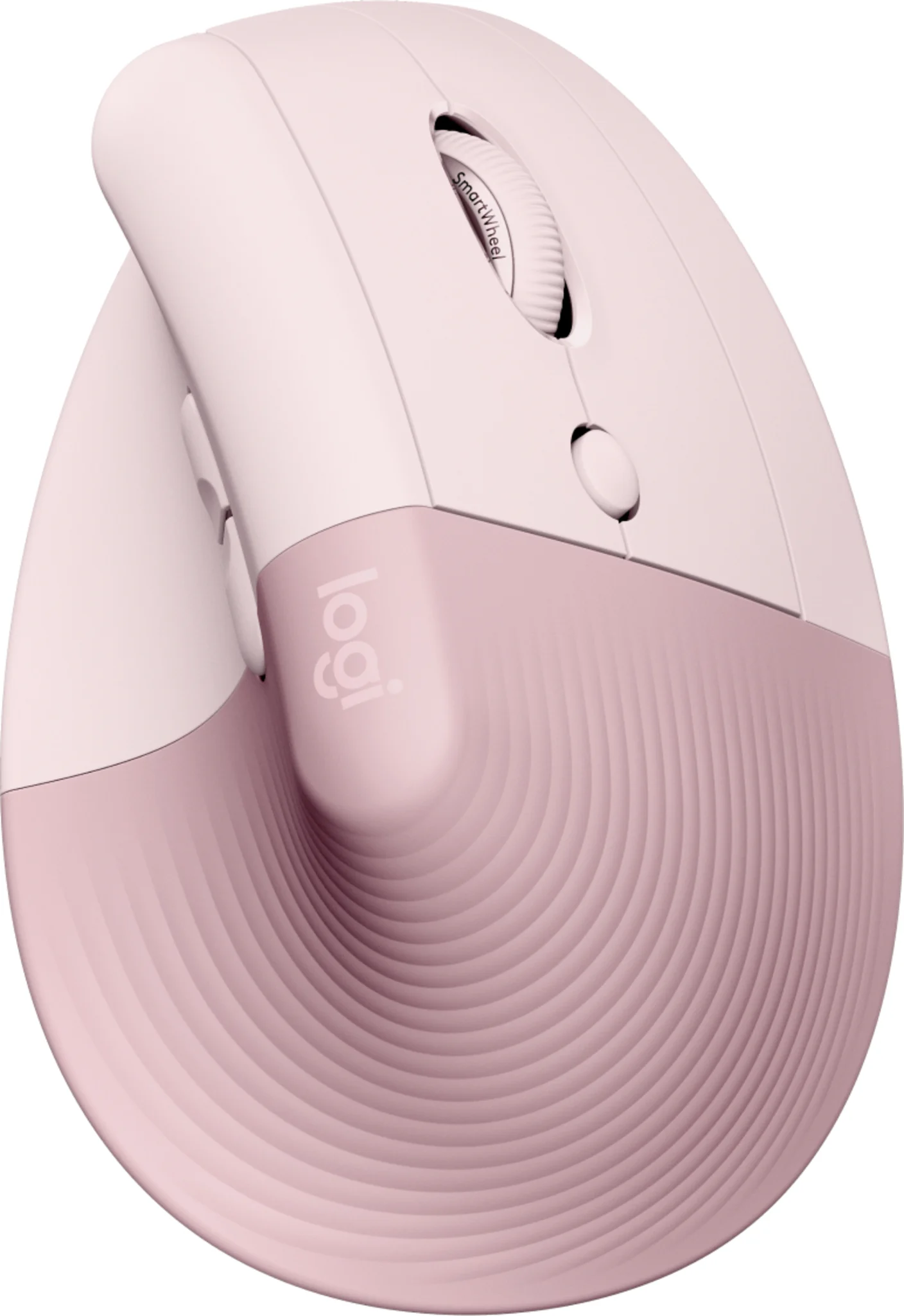Imagen 0 de Mouse Ergonónico Inalámbrico Logitech Lift Vertical 4000DPI 6 BT Rosado