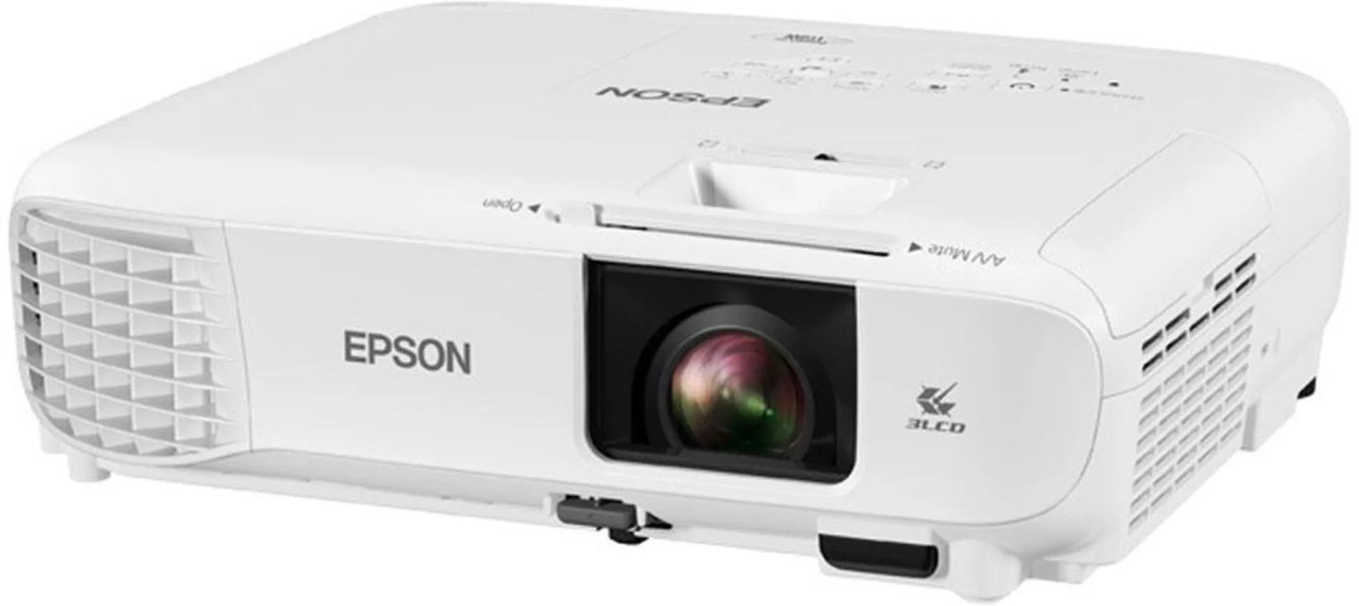 Imagen 1 de Proyector Epson PowerLite 119W, 4000 LUMENES WXGA 3LCD VGA RCA HDMI RS-232C LAN