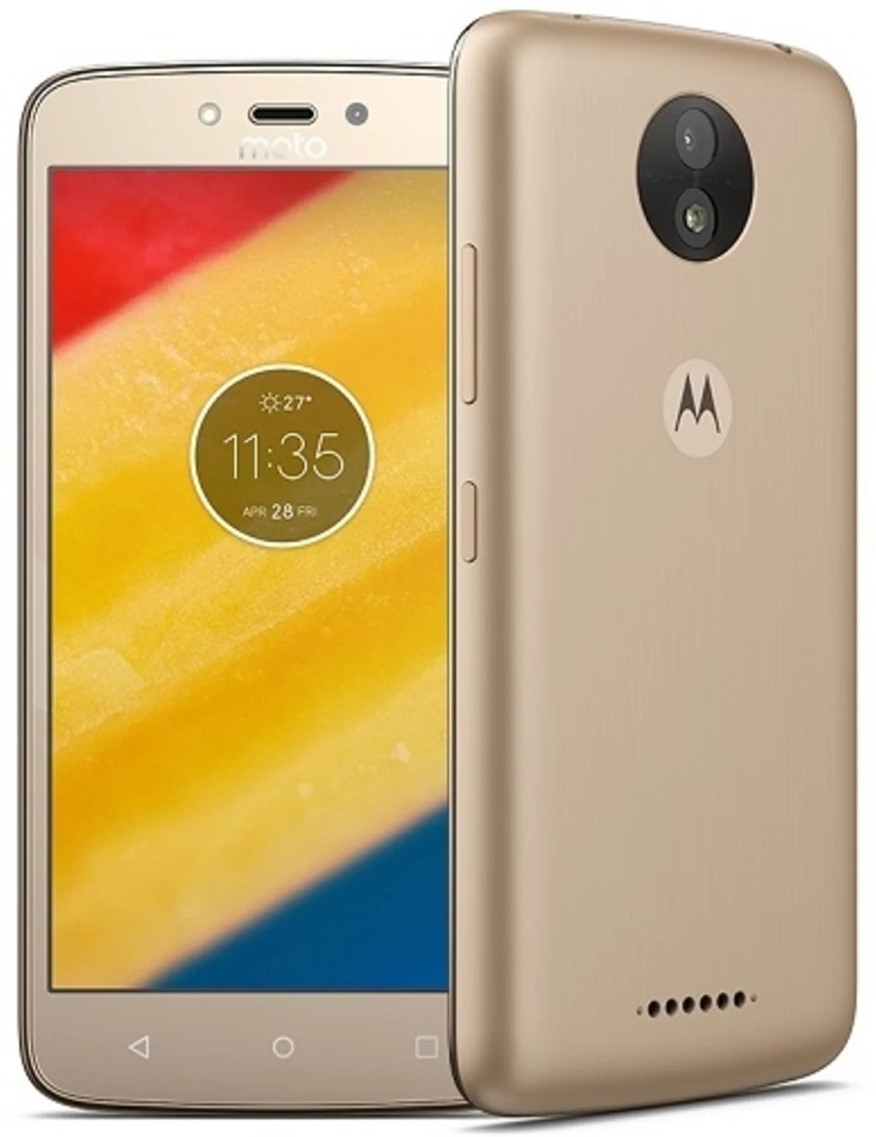 Imagen 0 de Motorola Moto C Plus XT1725 - Smartphone - Android - 16 GB - Whole Gold - Touch