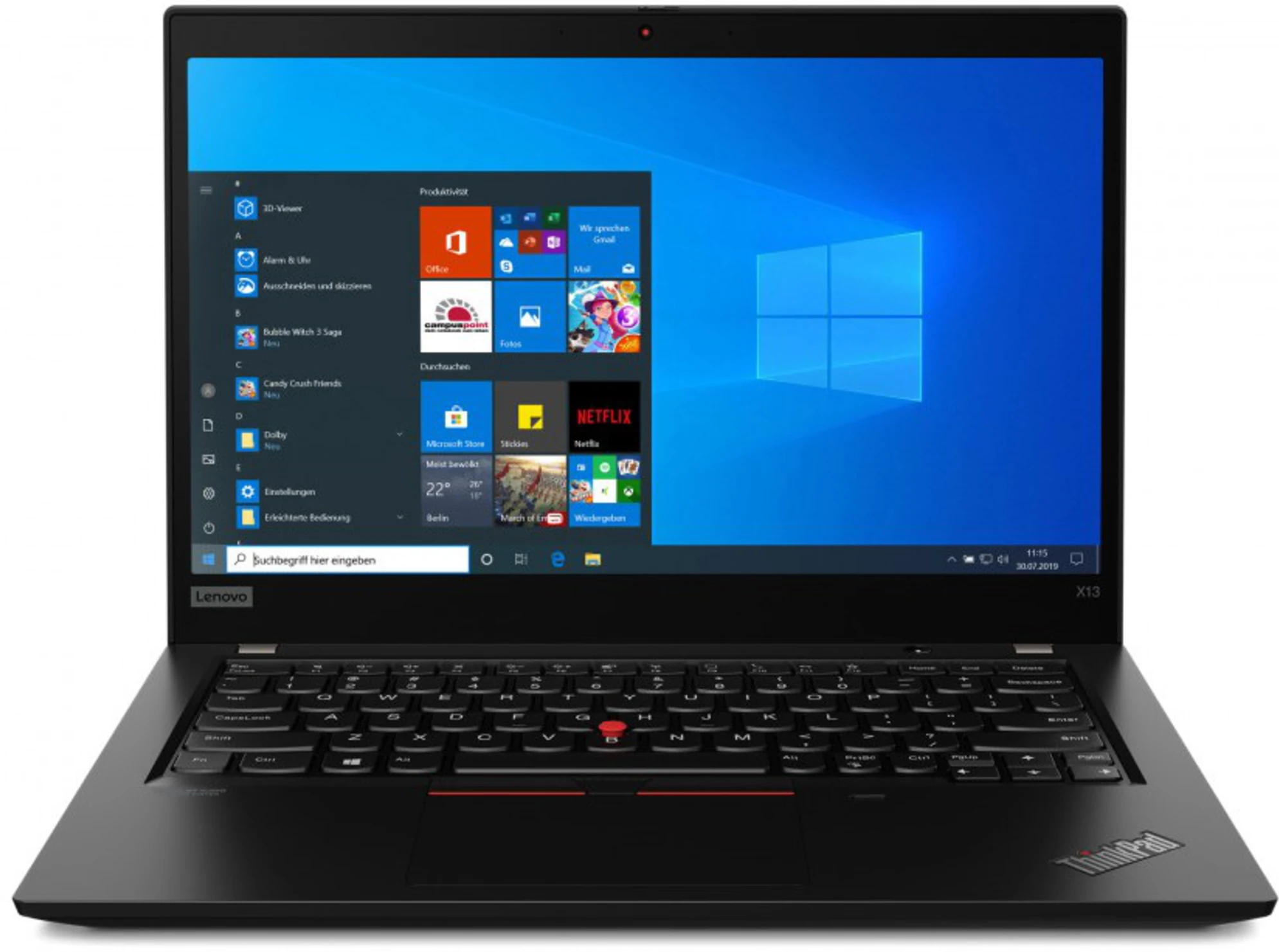 Imagen 0 de Notebook Lenovo ThinkPad X13 Gen1 I7-10610U RAM 16GB SSD 512GB 13.3" W10P (Reacondicionado)