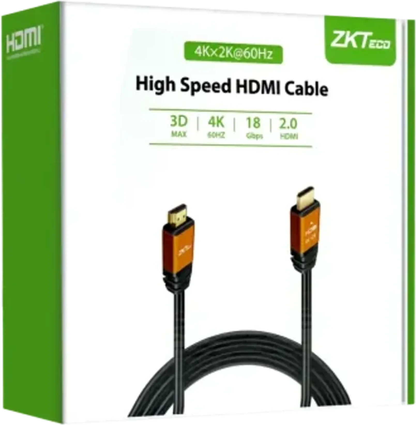 Imagen 0 de ZK-30HD-C. Cable HDMI ZKteco de 3 metros