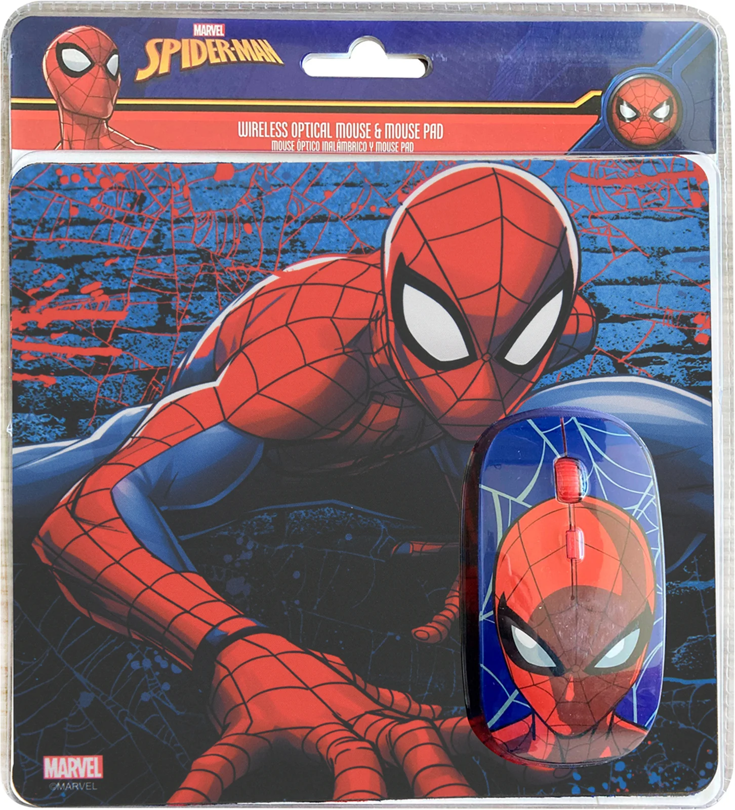 Imagen 0 de Disney Spider Man + MousePad (Red) (76444N-NOC-ESP-12)