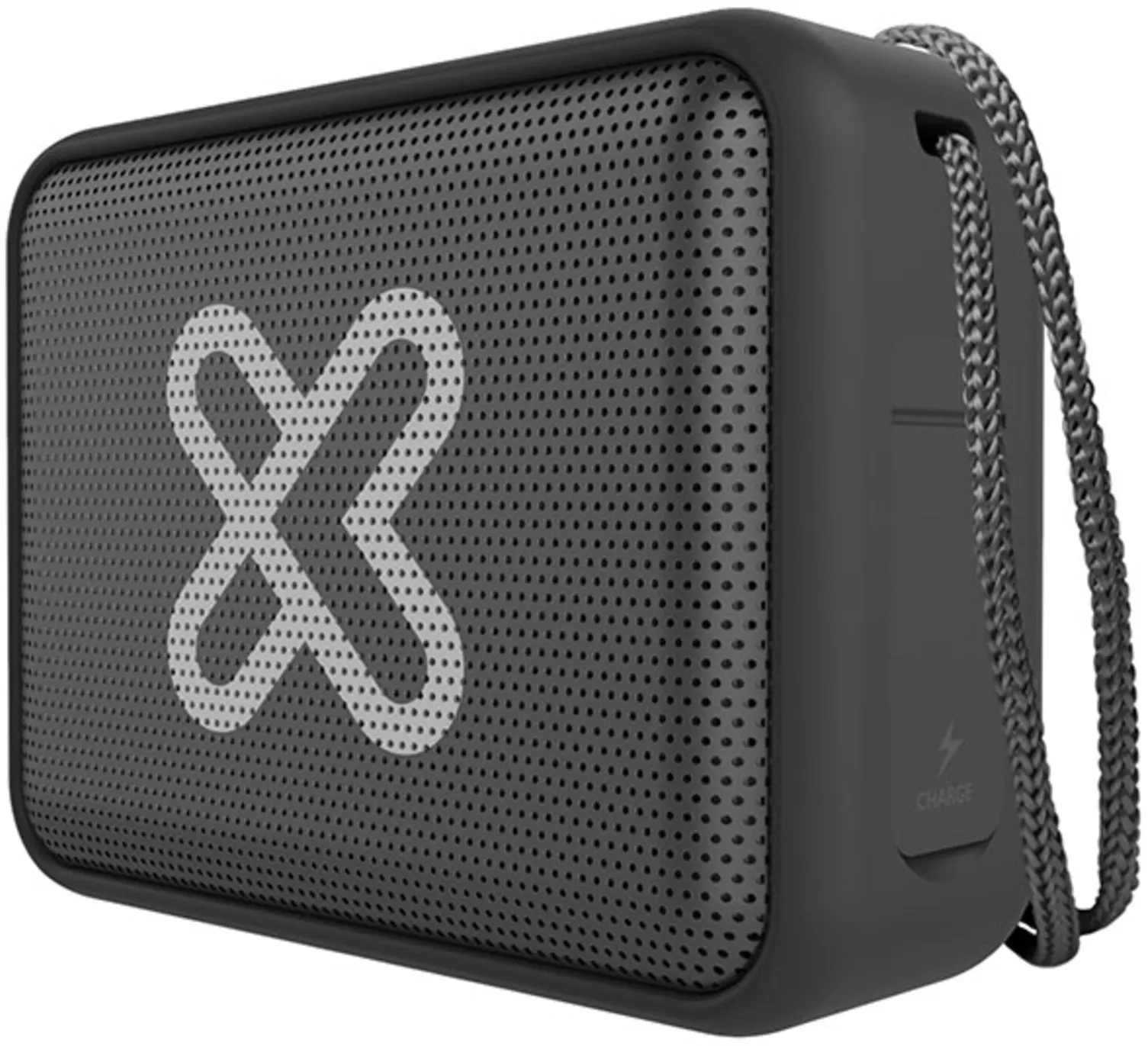 Imagen 0 de Parlante Inalámbrico KlipX KBS-025GR Nitro, Bluetooth IPX7 TWS 20hrs c/Mic Gris