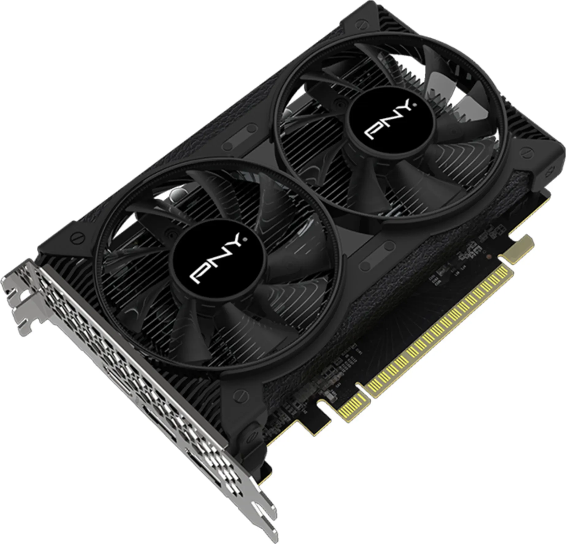 Imagen 4 de Tarjeta de Video PNY GF-GTX 1650 4GB GDDR6 PCIe 3.0 x16 DP DVI-D HDMI ATX 2*FAN