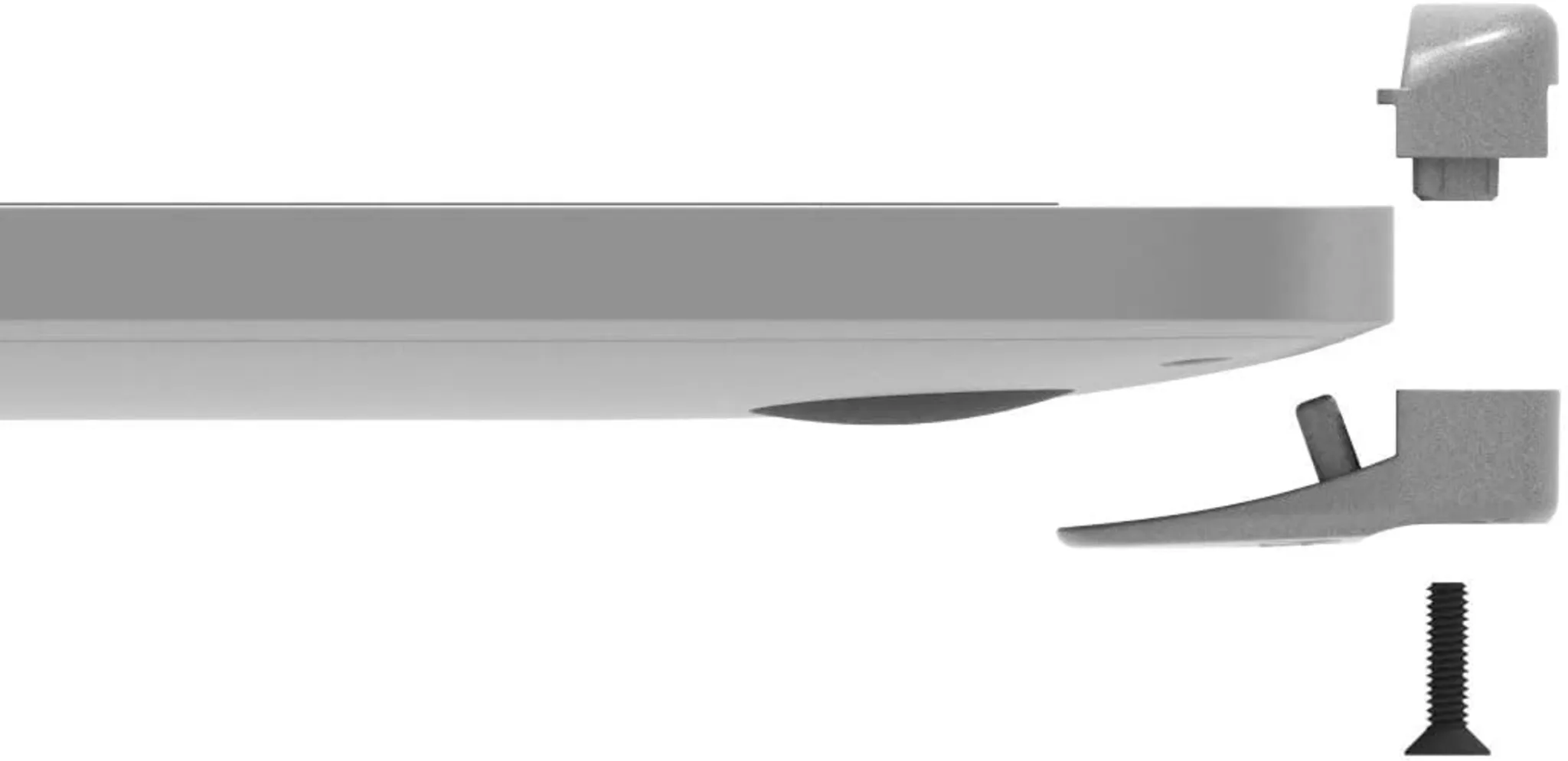 Imagen 2 de Security Laptop Ledge Lock Adapter with Keyed Cable Lock MacBook Pro with Touch 