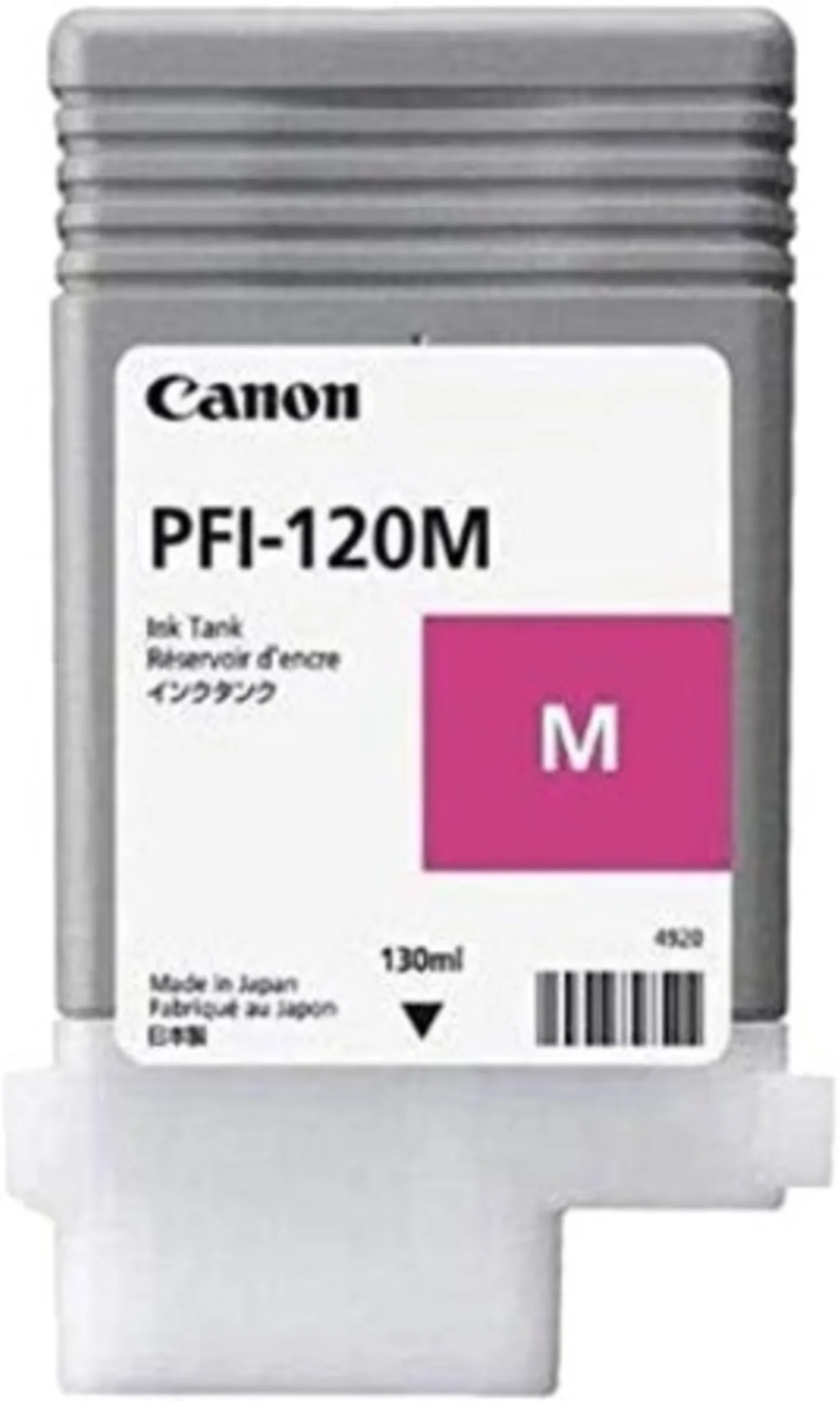 Imagen 0 de Cartridge Canon PFI-120 Magenta Comp Ink Tank TM-200 TM-205 TM-300 TM-301, 130ml