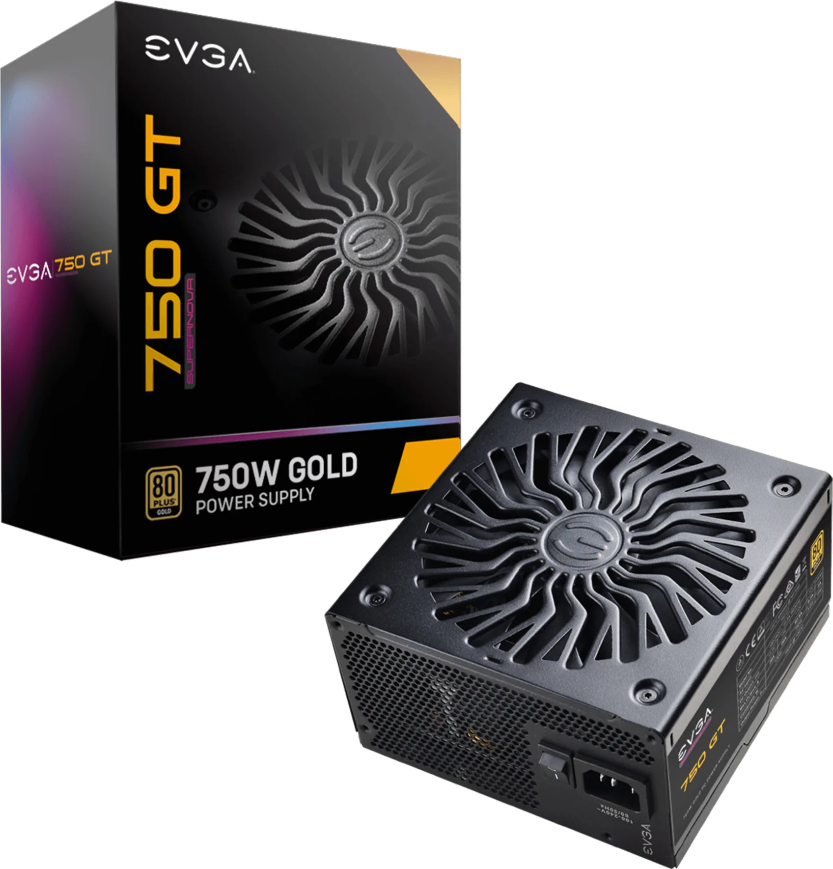 Imagen 0 de Fuente de Poder EVGA Supernova 750 GT, 750W 80 Plus Gold Modular Activo ATX Negr