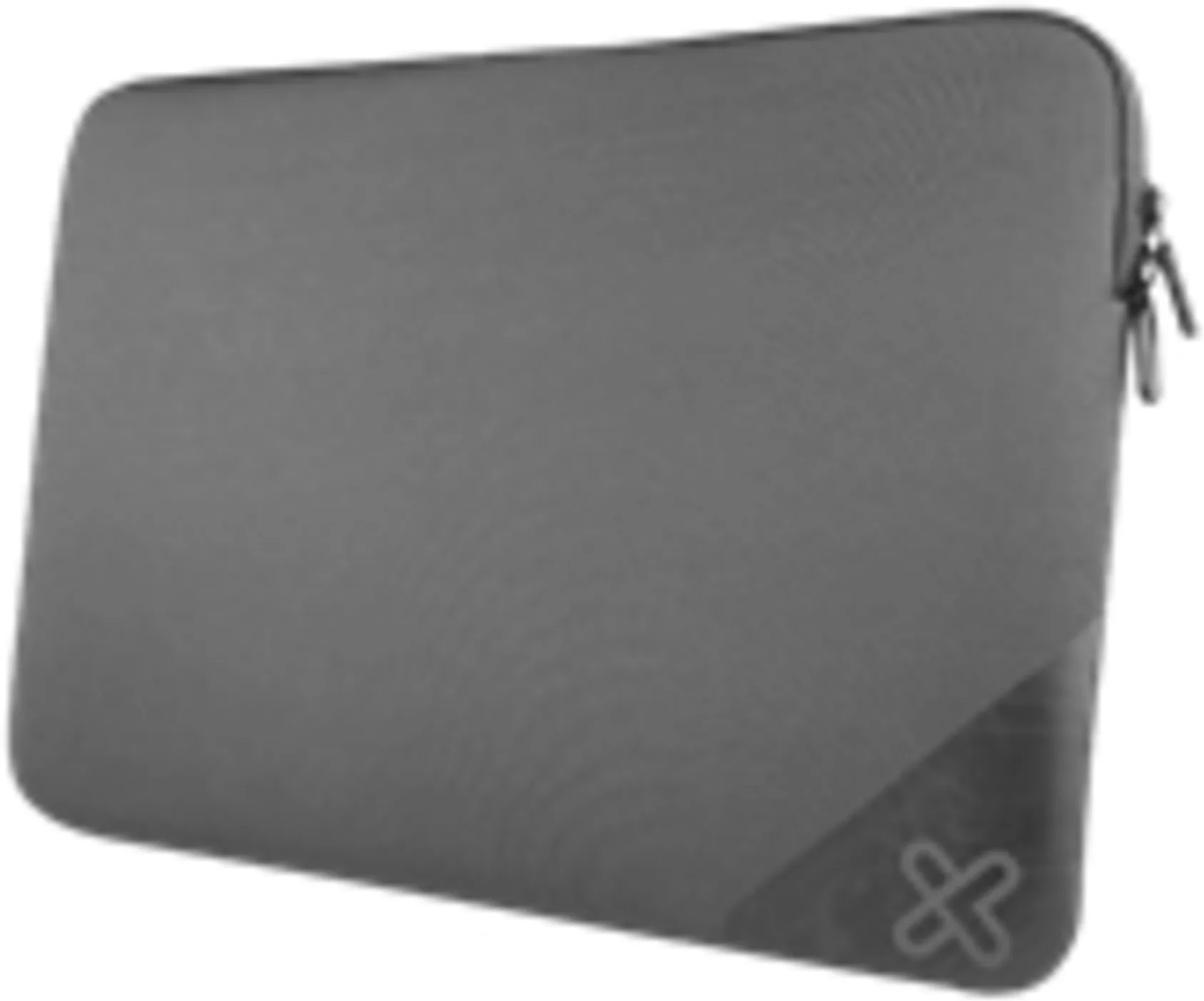 Imagen 2 de Funda KlipX KNS-120GR para Notebook hasta 15.6" Compart. con cierre Gris