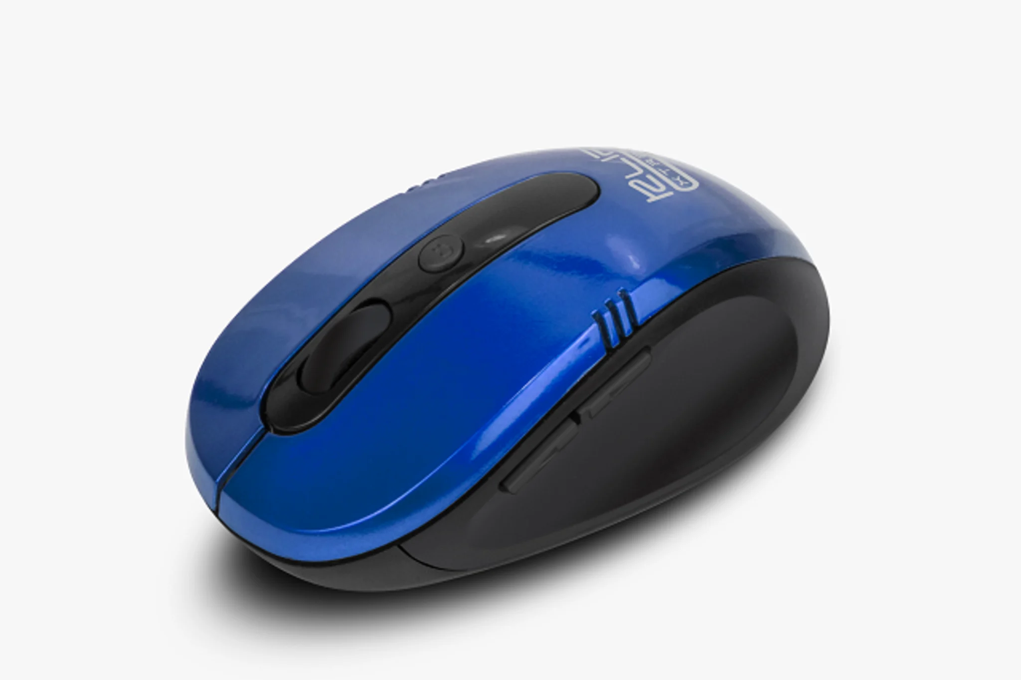 Imagen 3 de Mouse Inalámbrico KlipX KMW-330BL Óptico 1600dpi 6 botones Receptor USB Azul