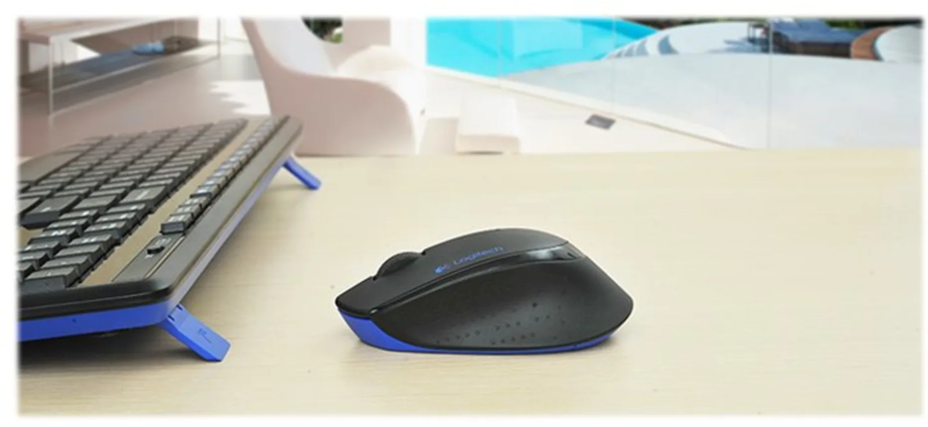 Imagen 2 de Kit Teclado Mouse Inalámbrico Logitech MK345 USB 2.0 Color Negro 