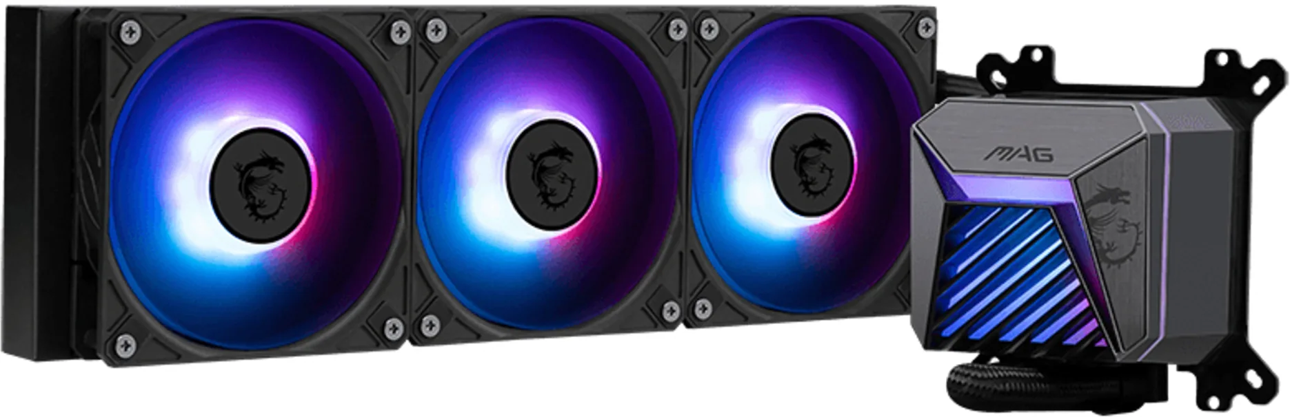 Imagen 5 de Refrigeración Líquida MSI MAG CORELIQUID A15 240 LGA1851 AM5 2*120mm 3400RPM