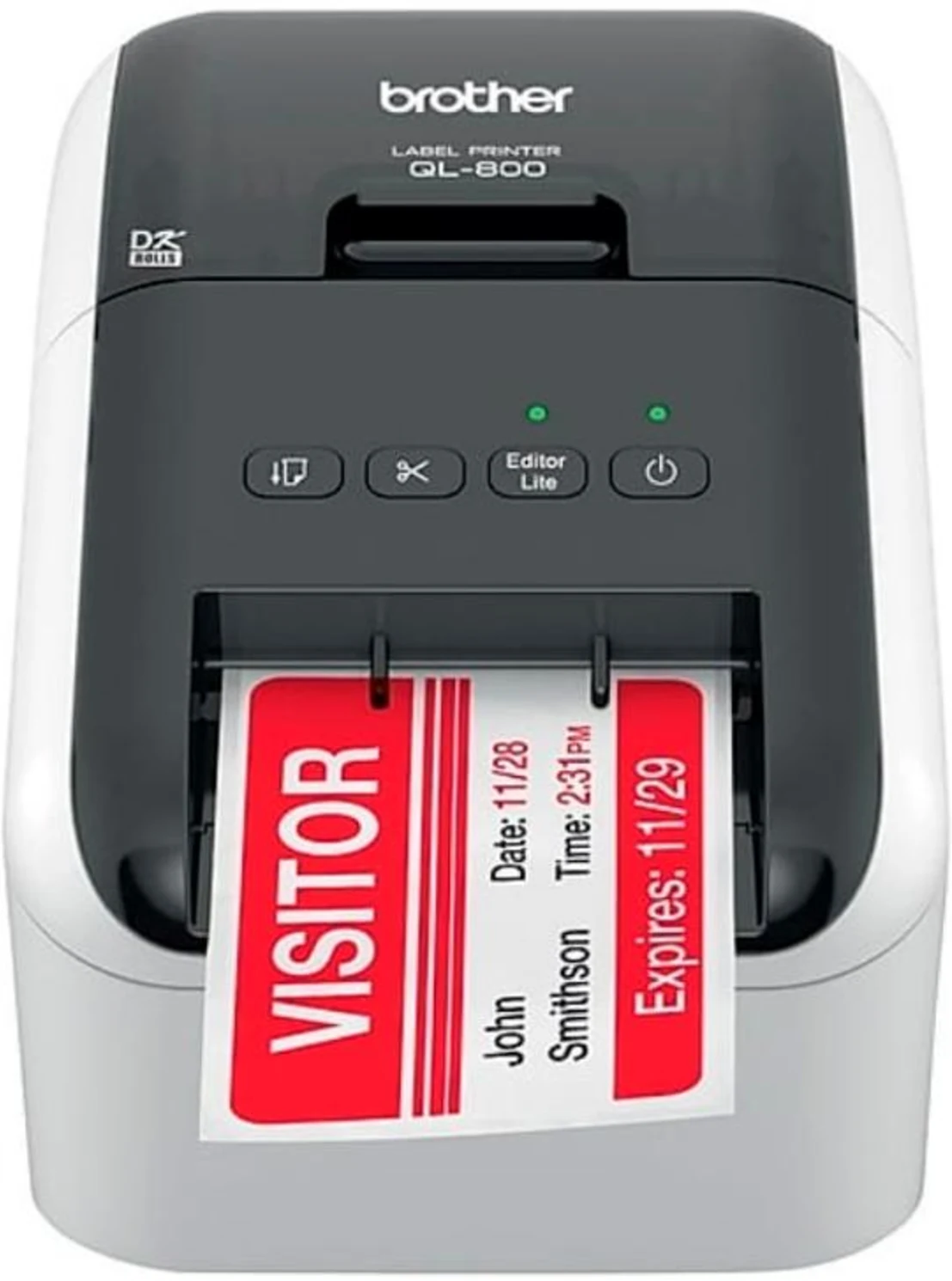 Imagen 1 de Impresora de Etiquetas Profesional Termica Brother QL-800 300x600dpi USB