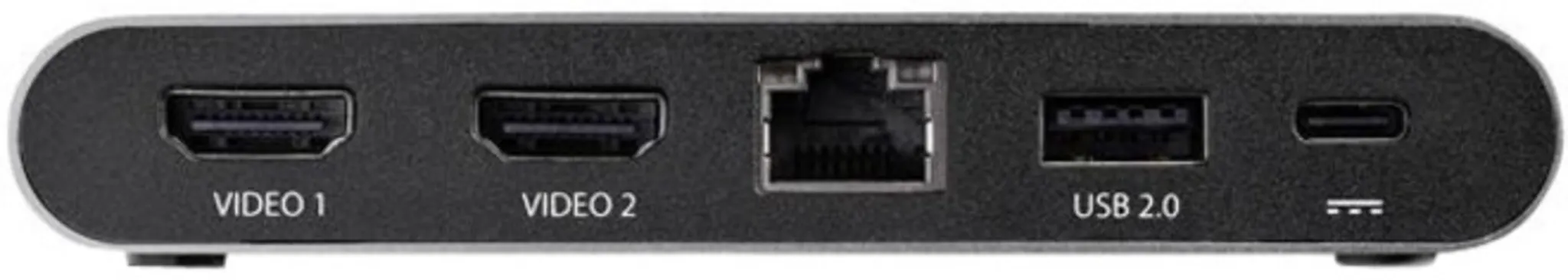 Imagen 1 de Docking Station StarTech USB-C 2 Monitores HDMI 4K GbE 2 USB-A 100W 