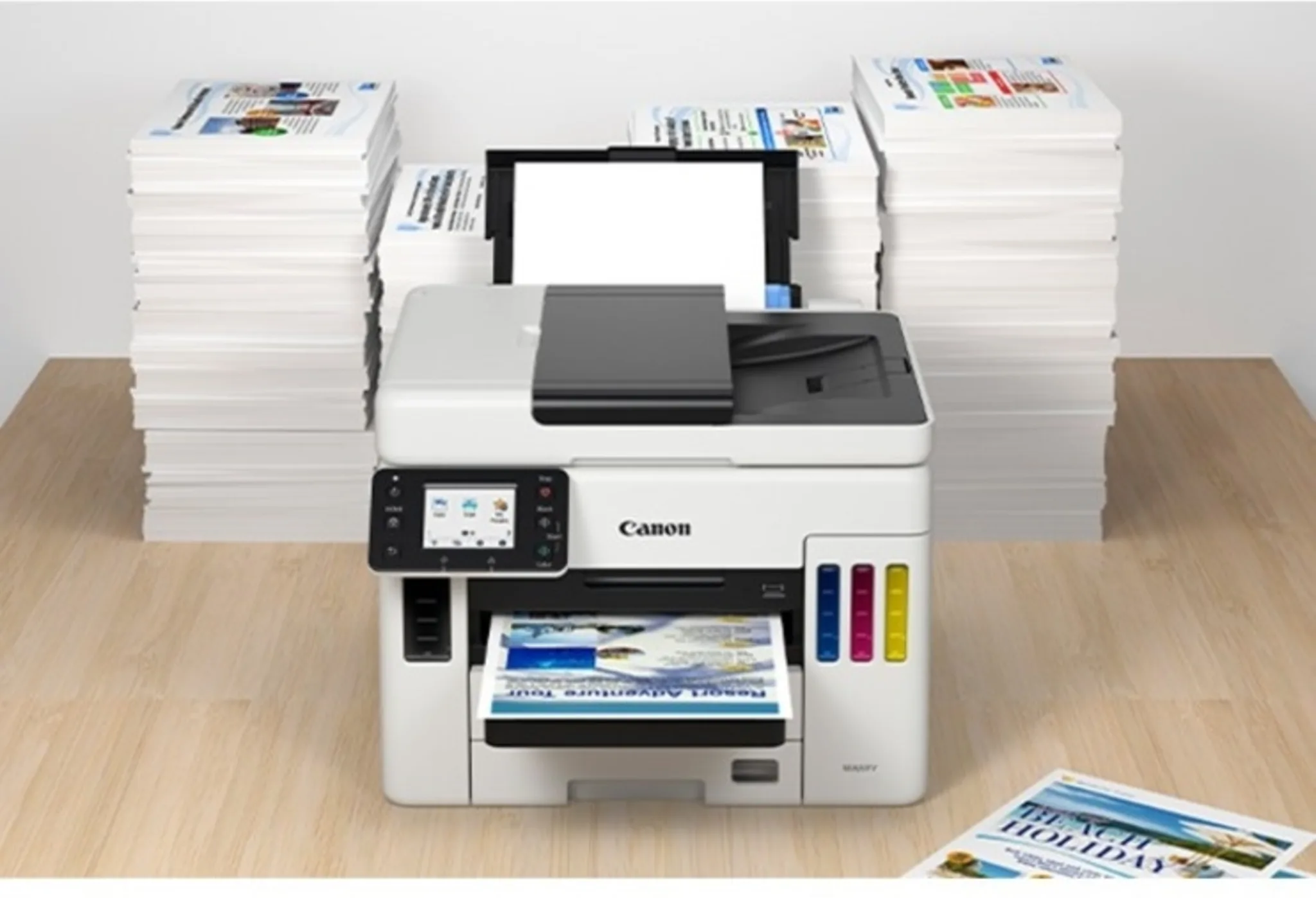 Imagen 12 de Impresora Multifunción Canon MAXIFY GX7010 Tanque Tinta Color USB WiFi LAN ADF