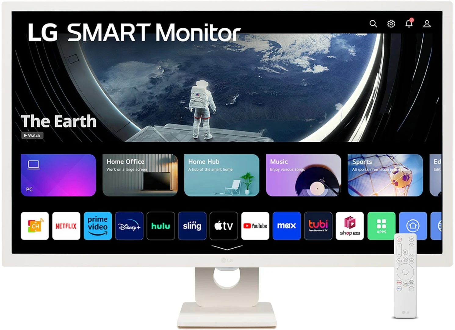 Imagen 0 de Monitor LG Smart webOS AirPlay 2 ThinQ 32" FHD1920*1080 IPS 2*HDMI 60Hz (Nuevo, Open Box)