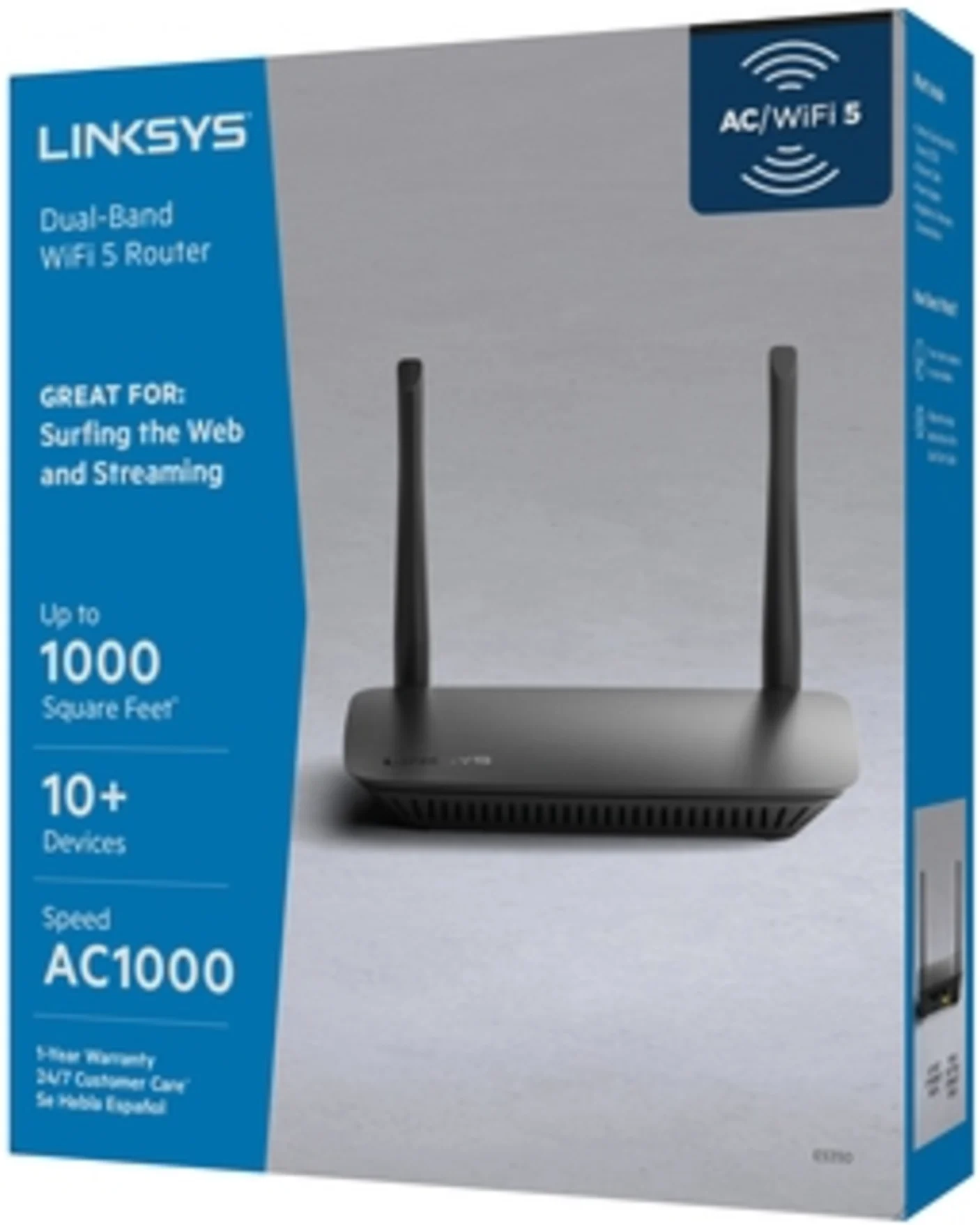 Imagen 7 de Router Wireless Linksys E5350 AC1000 Doble Banda 4 RJ-45 ...