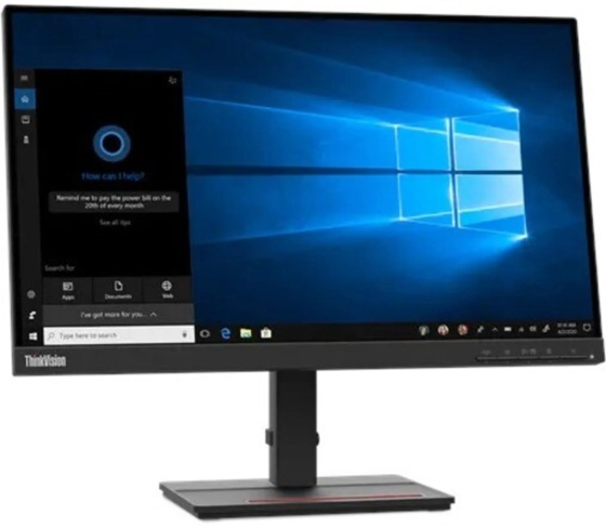 Imagen 0 de Monitor Lenovo S22e-20 21.5" FHD 1920*1080 LED VA HDMI VGA 6ms 75Hz