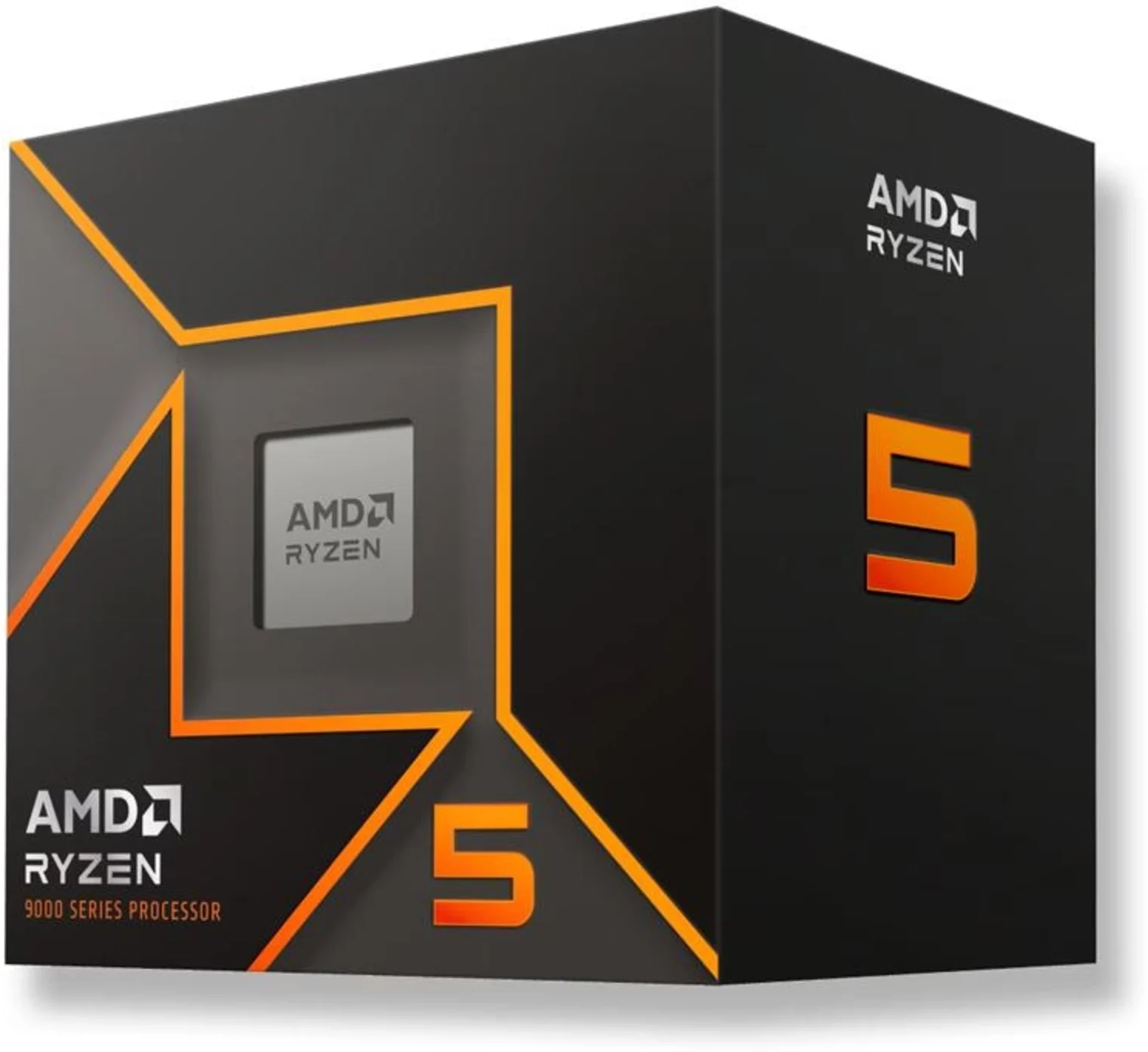 Imagen 0 de CPU AMD Ryzen 5 9600 3.8-5.2MHz Turbo 32MB L3 6 Núcleos Skt AM5 Sin FAN