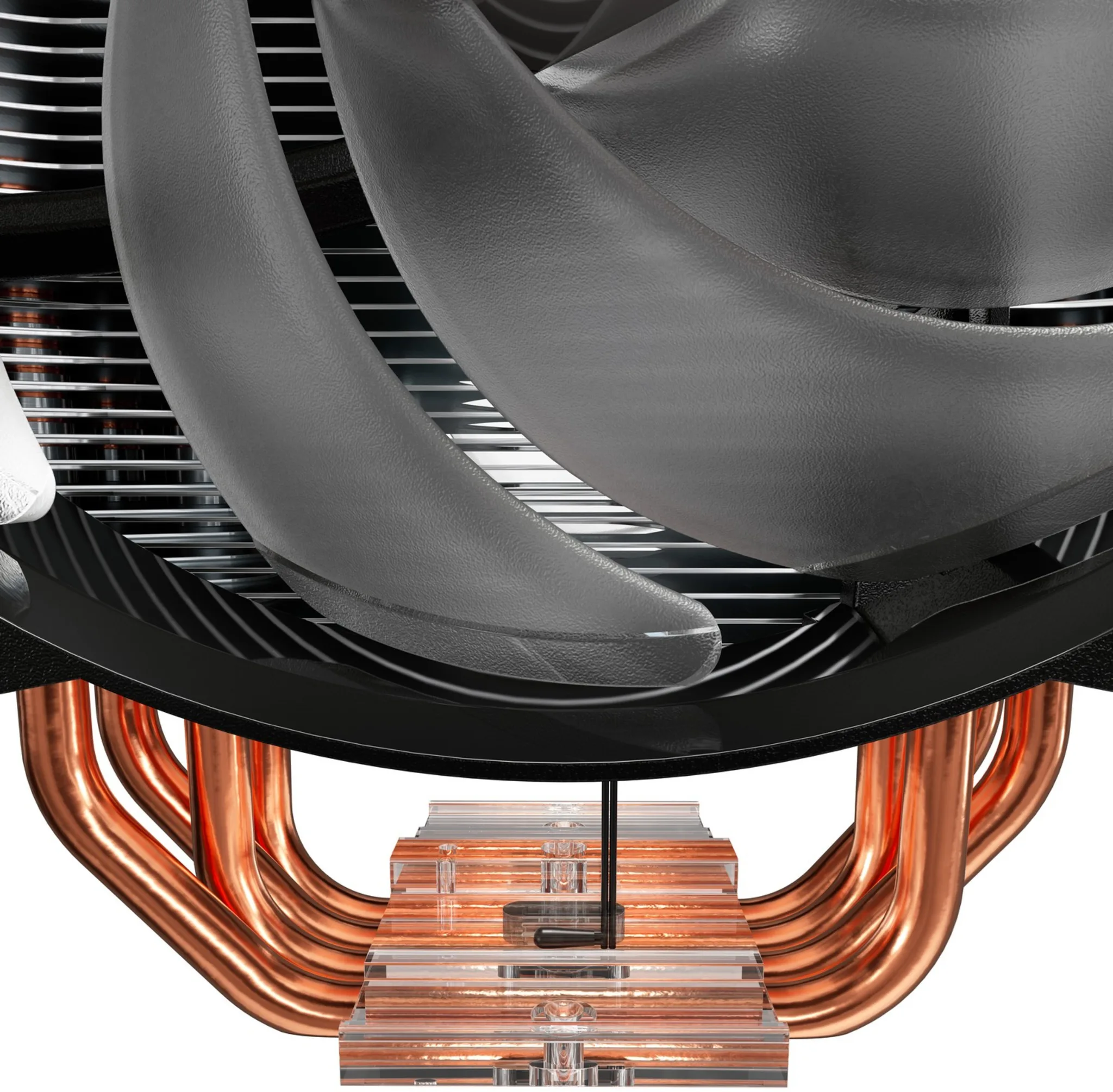 Imagen 6 de Disipador CPU Cooler Master MasterAir MA410M RGB, LGA 1151, AMD AM4