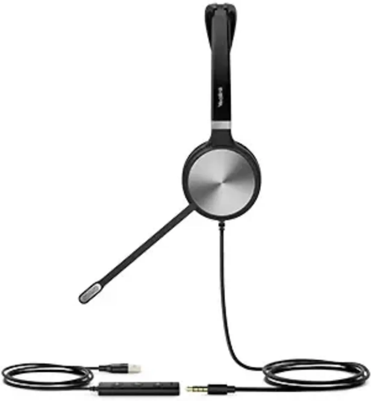 Imagen 5 de Cintillo Auricular Monoaural USB plug de 3.5mm certificado para Microsoft Teams