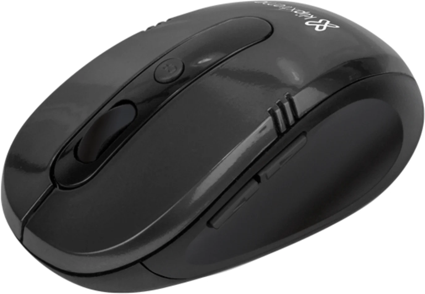 Imagen 0 de Mouse Inalámbrico KlipX KMW-330BK Óptico 1600dpi 2.4GHz 6 botones USB Negro