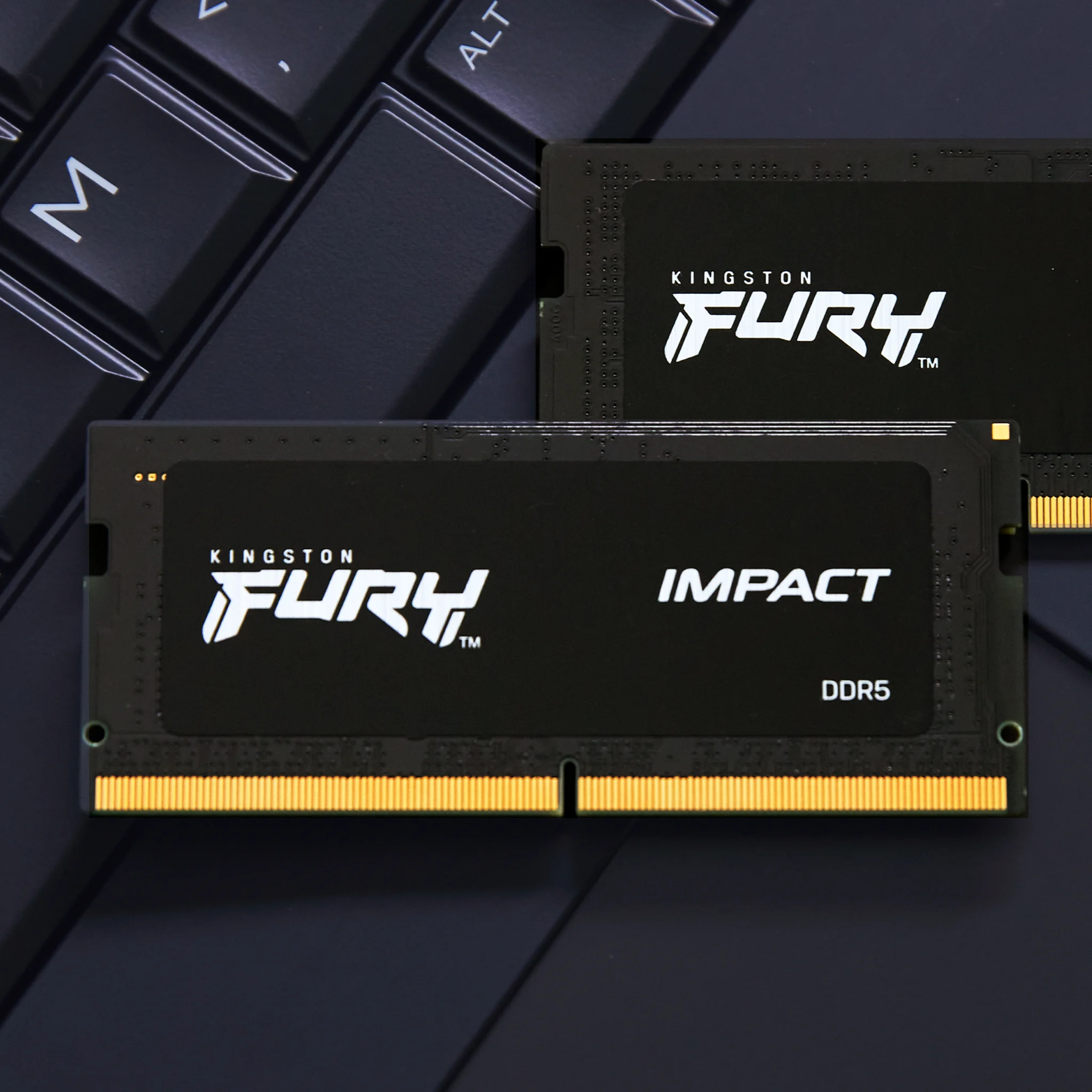 Imagen 3 de Memoria RAM 16GB DDR5 4800MHz SO-DIMM CL38 Non-ECC 1.1v 262p - FURY Impact PnP
