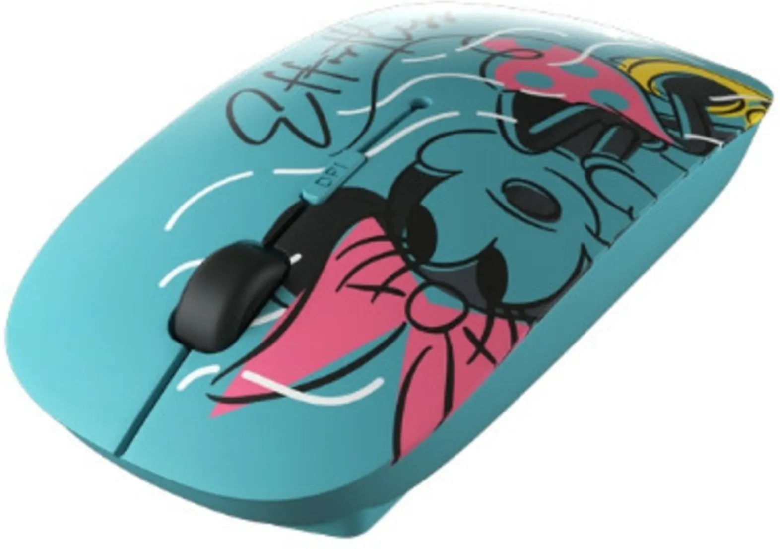 Imagen 0 de Xtech - XTM-D340MM - Mouse - 2.4 GHz - Wireless - Aqua - Disney Minnie Mouse
