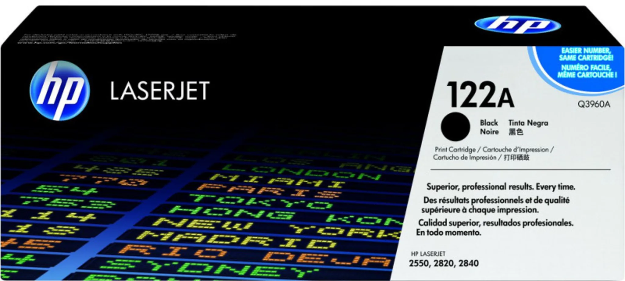 Imagen 0 de HP 122A (Negro) [Q3960A]