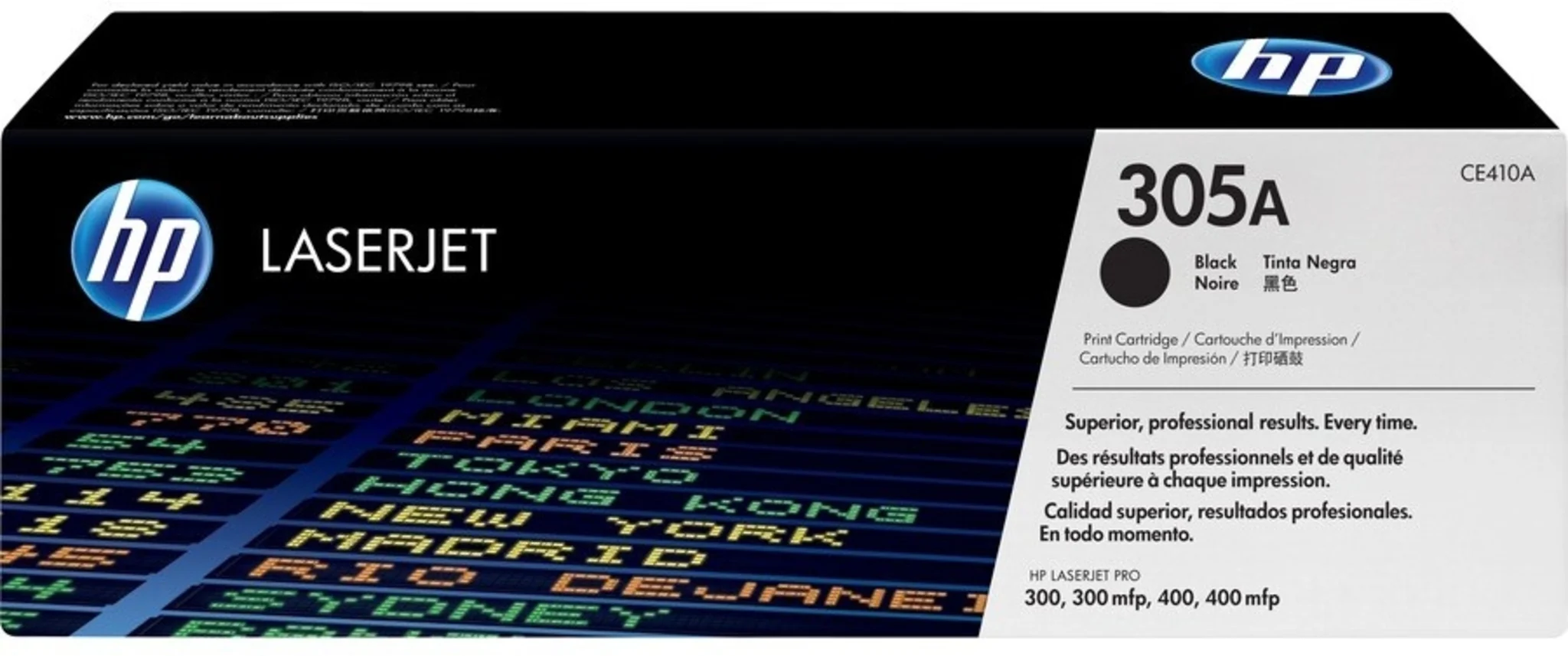 Imagen 0 de Toner HP 305A Negro para LaserJet M451dn/M451dw/M475dn MFP/M475dw MFP, 2200Pág