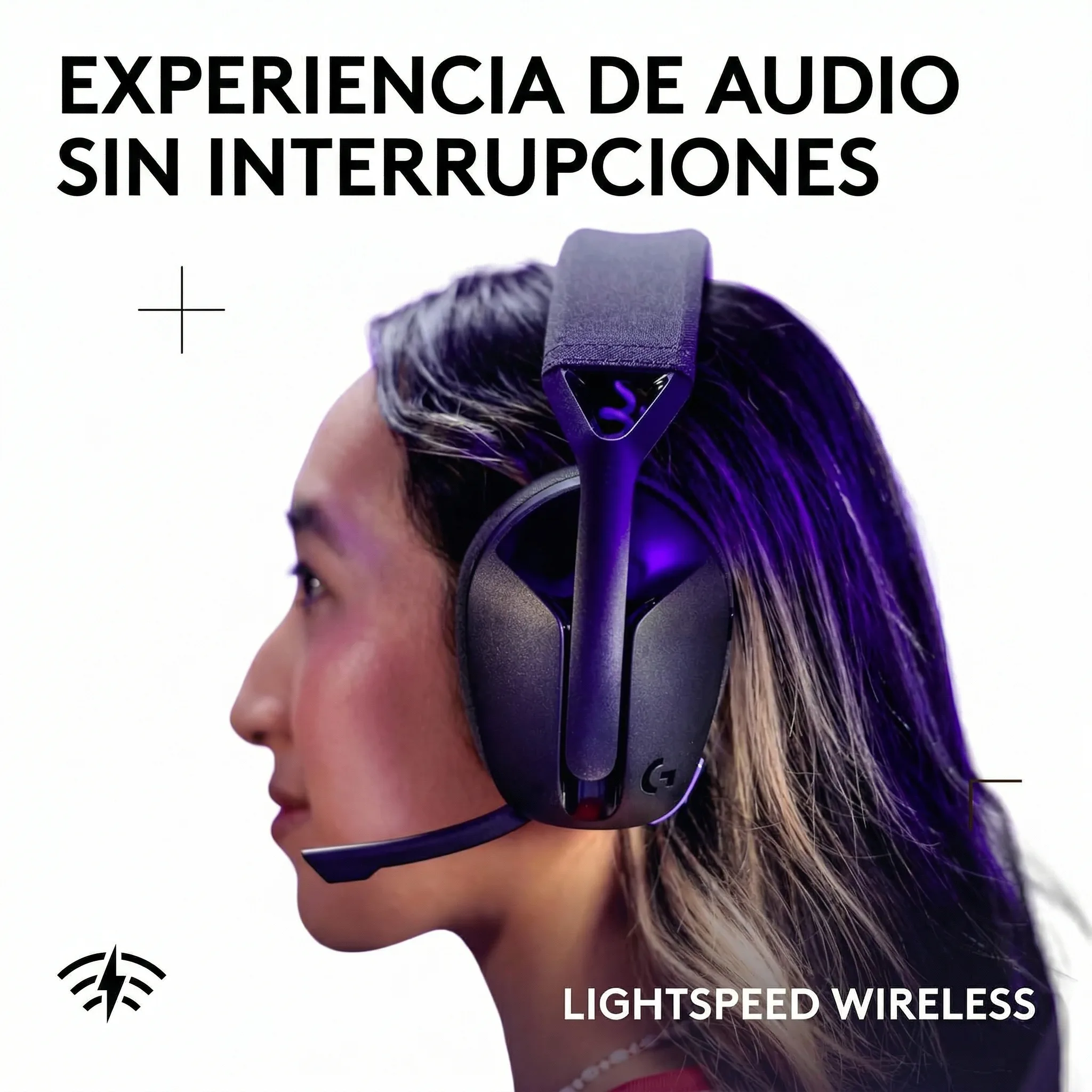 Imagen 13 de Audífonos Gamer Logitech G321 BT 5.2 USB-C/USB-A Negro 