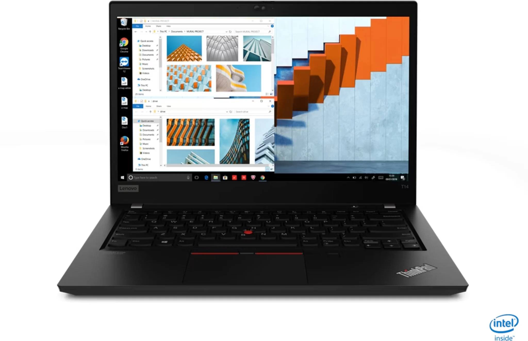 Imagen 1 de Notebook Reacondicionado Lenovo ThinkPad T14 G1 I5-10210u, 16GB, SSD 512GB, M.2, 14", W11 Pro