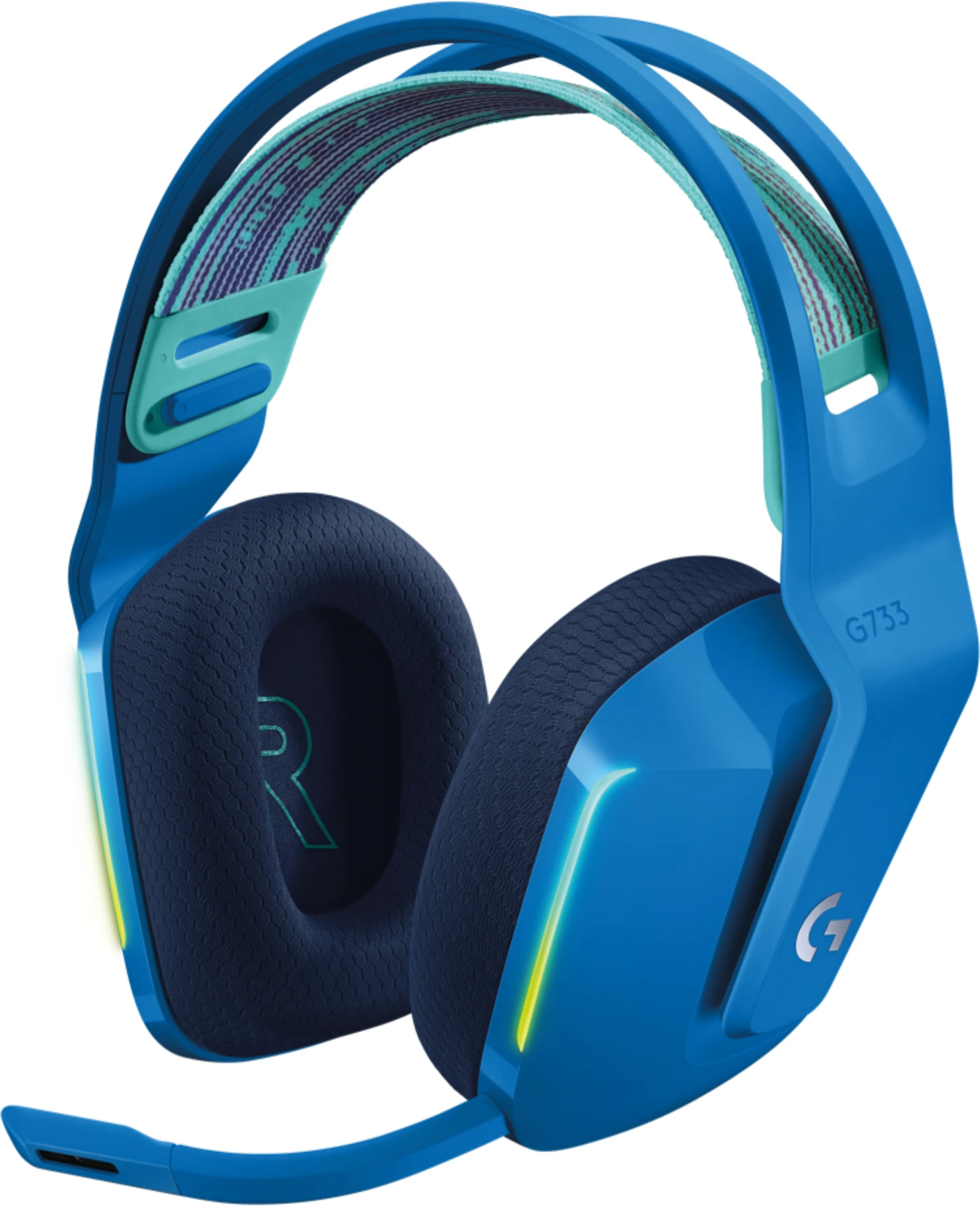 Imagen 0 de Logitech G733 LIGHTSPEED Wireless RGB Gaming Headset BLUE