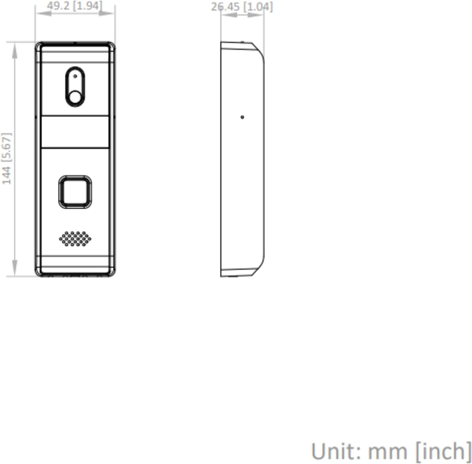 Imagen 1 de Kit de Videoportero Hibrido 4 hilos Hikvision con funcion de llamada a