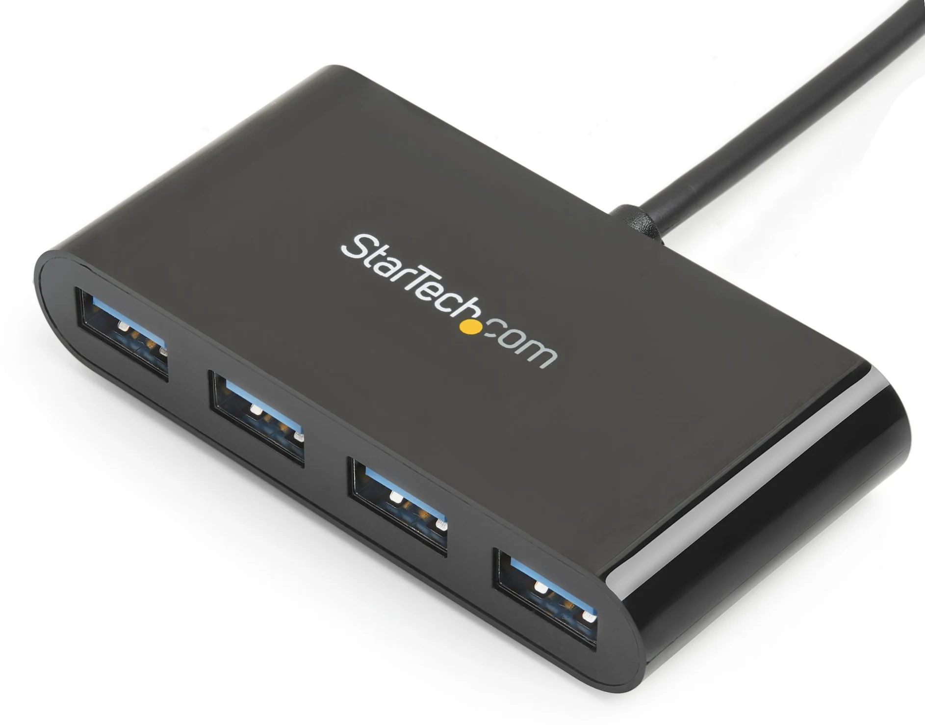 Imagen 3 de HUB USB-C StarTech 4 Puertos USB-A 3.0 Alimentado por el Bus Color Negro