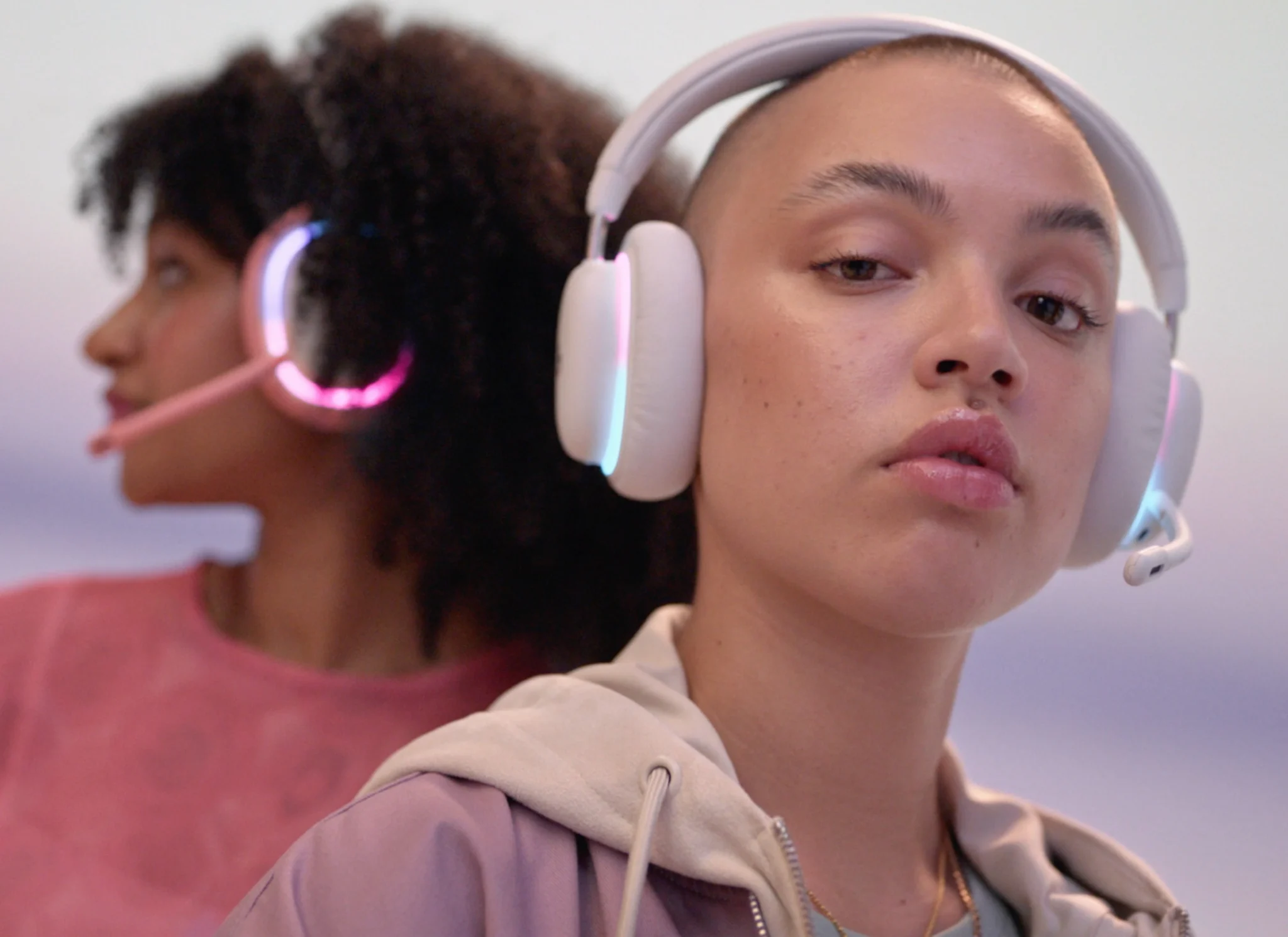 Imagen 4 de Audífonos Gamer Inalámbricos Logitech G735, RGB Wireless Lightspeed Color Blanco